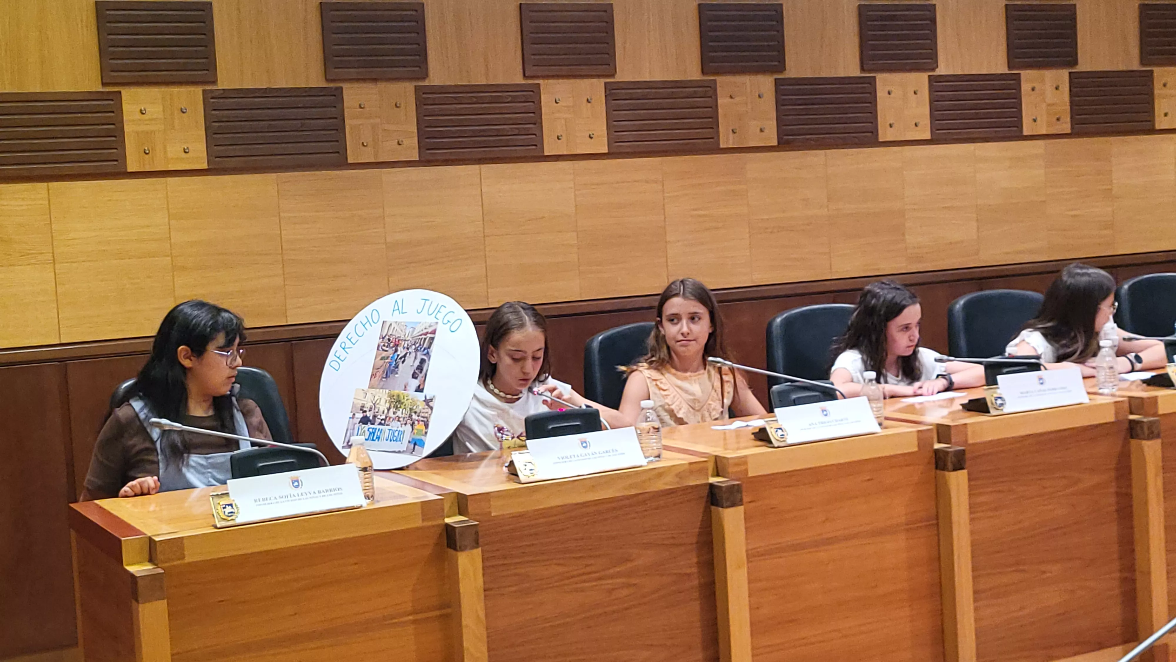 Clausura del curso del Consejo de la Ciudad de las Niñas y los Niños. Foto Mercedes Manterola
