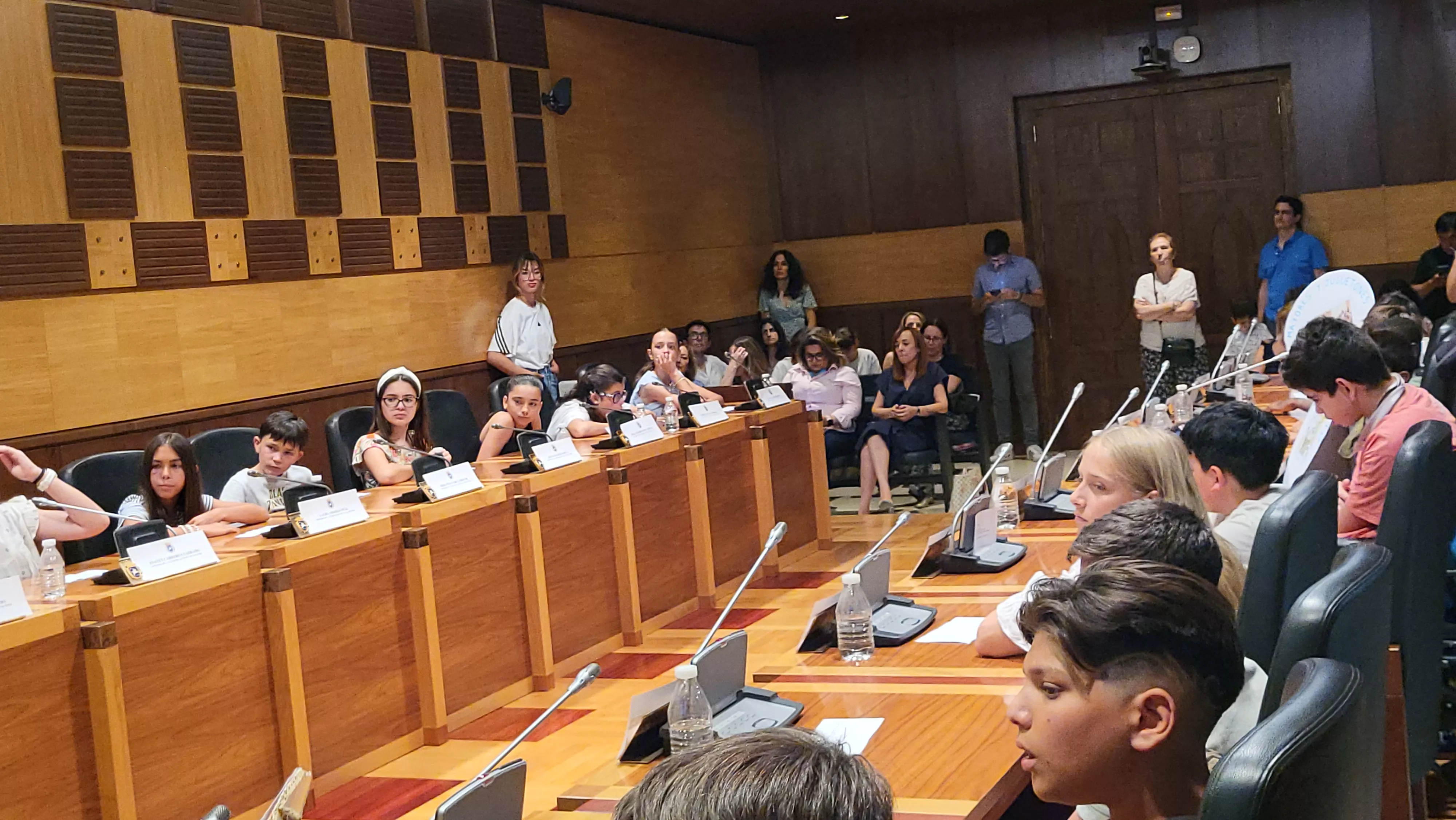 Clausura del curso del Consejo de la Ciudad de las Niñas y los Niños. Foto Mercedes Manterola