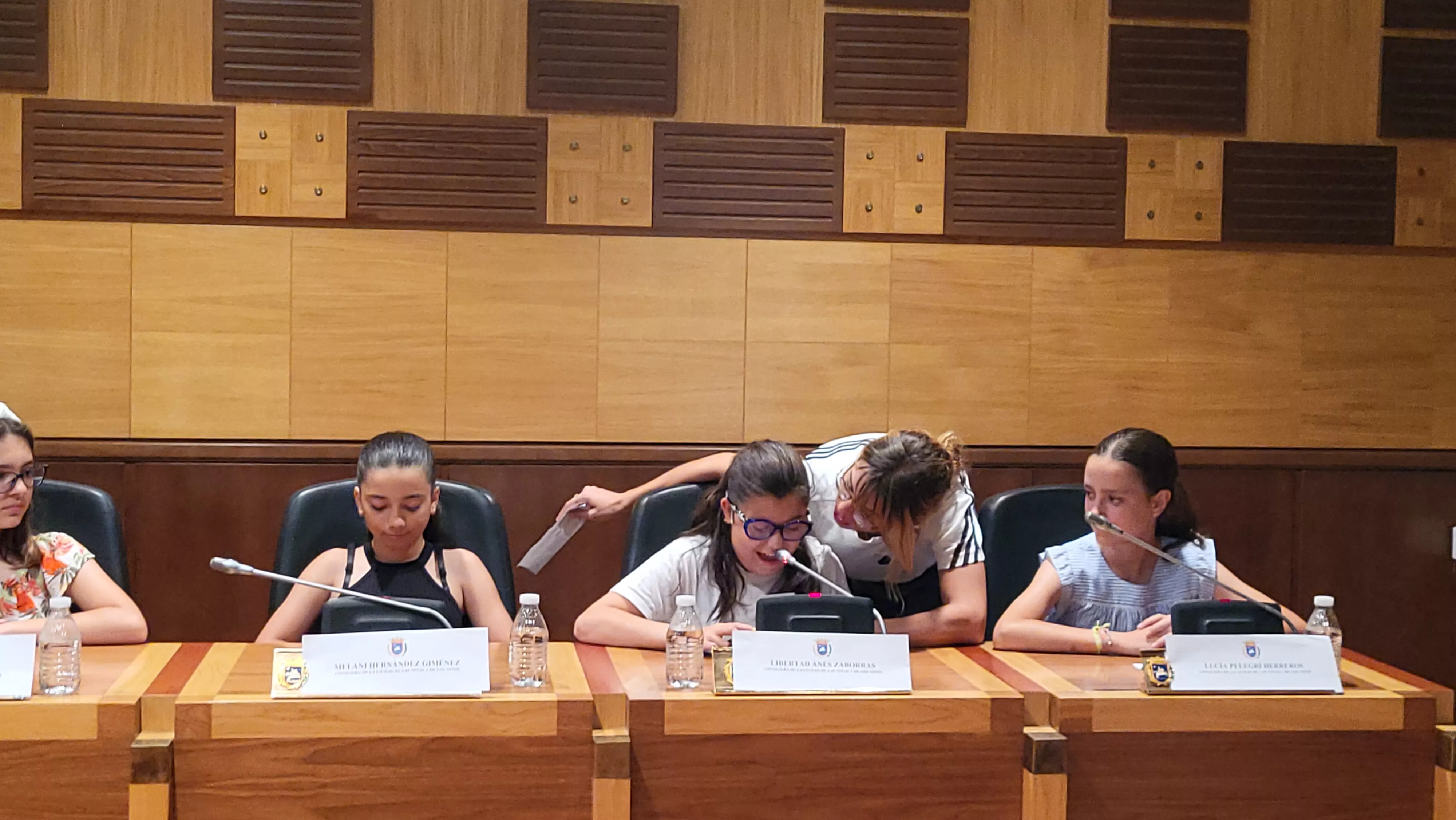 Clausura del curso del Consejo de la Ciudad de las Niñas y los Niños. Foto Mercedes Manterola
