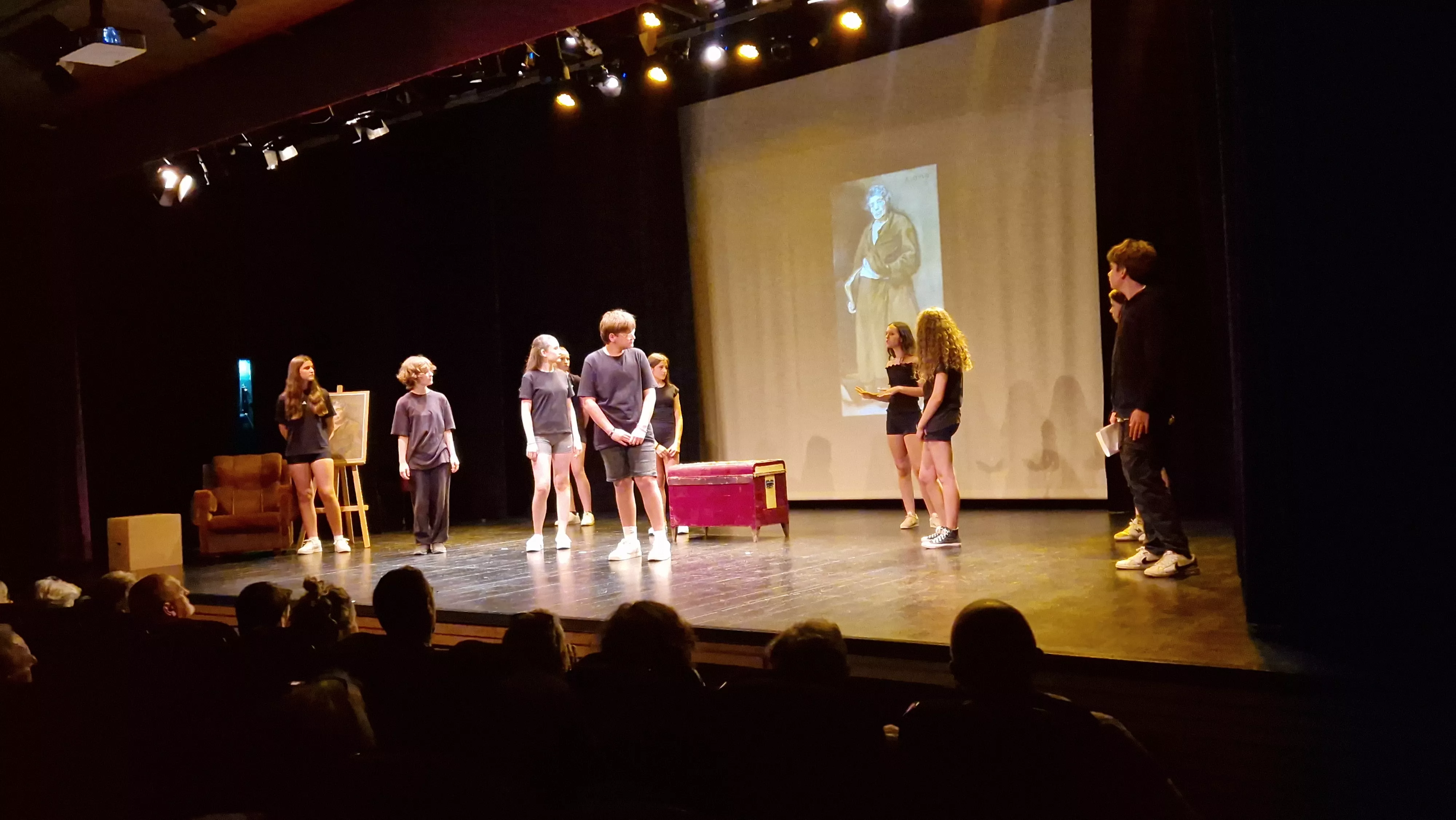 Ventana Teatro en la Muestra Joven de Huesca 2025. Foto Myriam Martínez