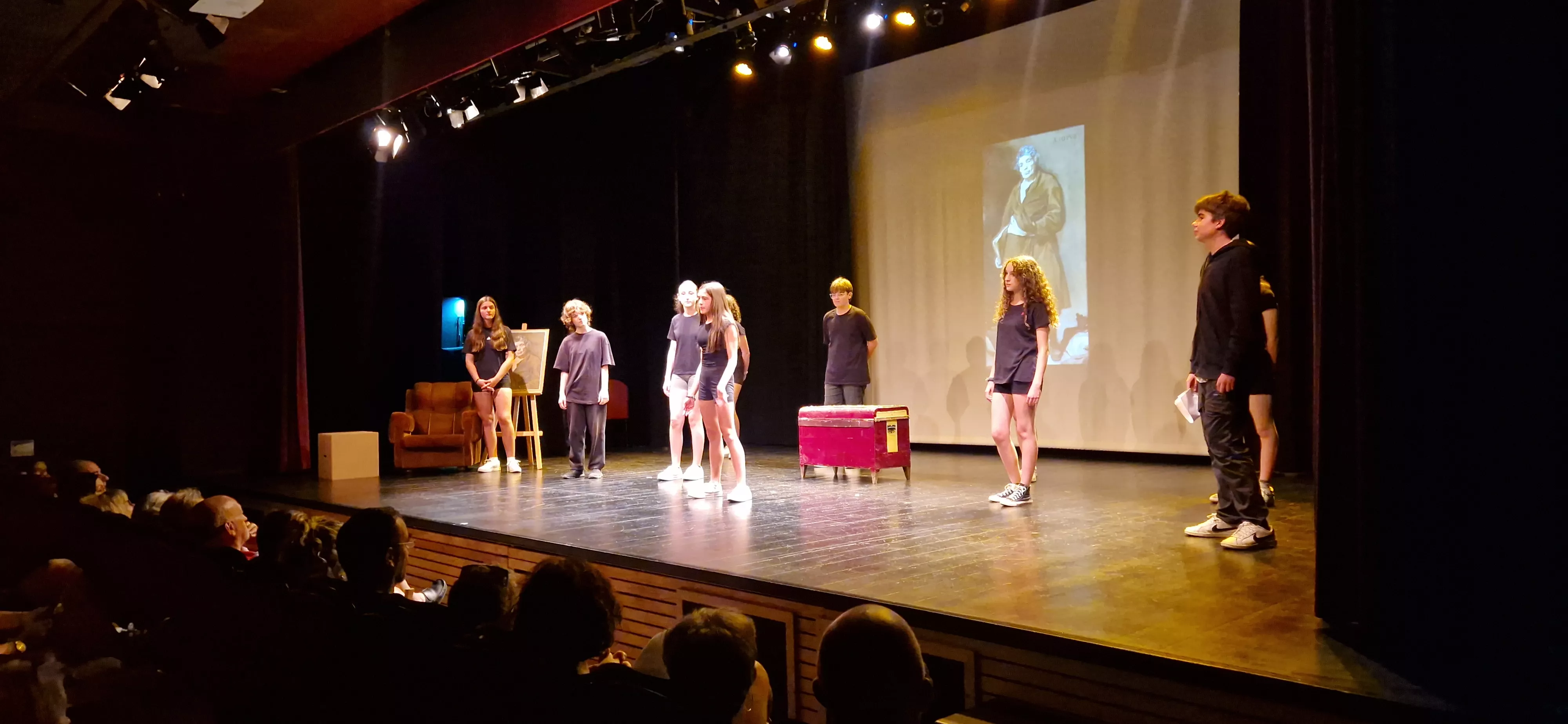 Ventana Teatro en la Muestra Joven de Huesca 2025. Foto Myriam Martínez