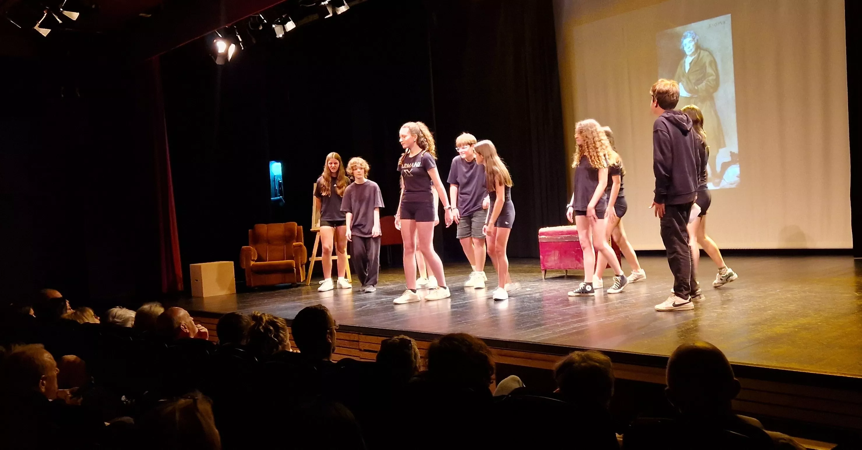 Ventana Teatro en la Muestra Joven de Huesca 2025. Foto Myriam Martínez