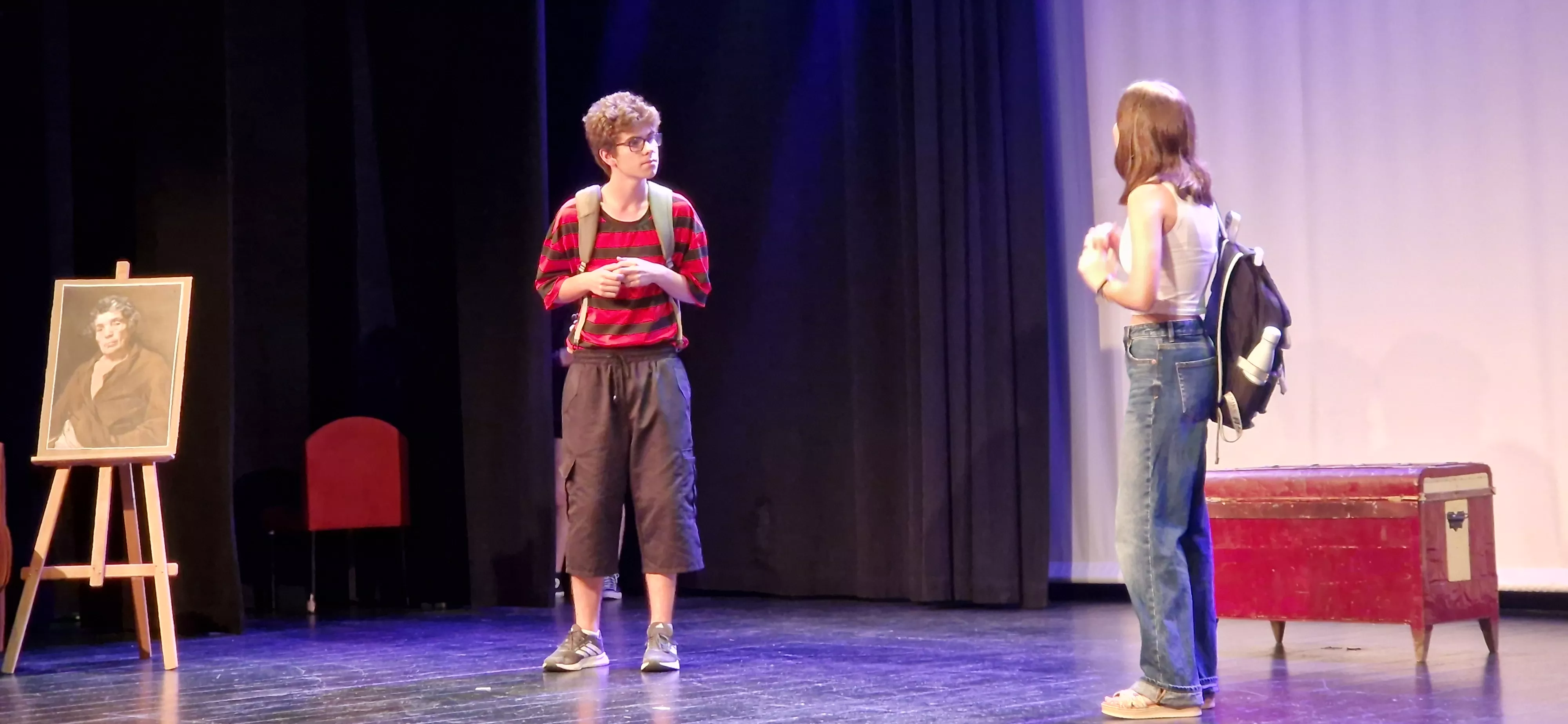 Ventana Teatro en la Muestra Joven de Huesca 2025. Foto Myriam Martínez