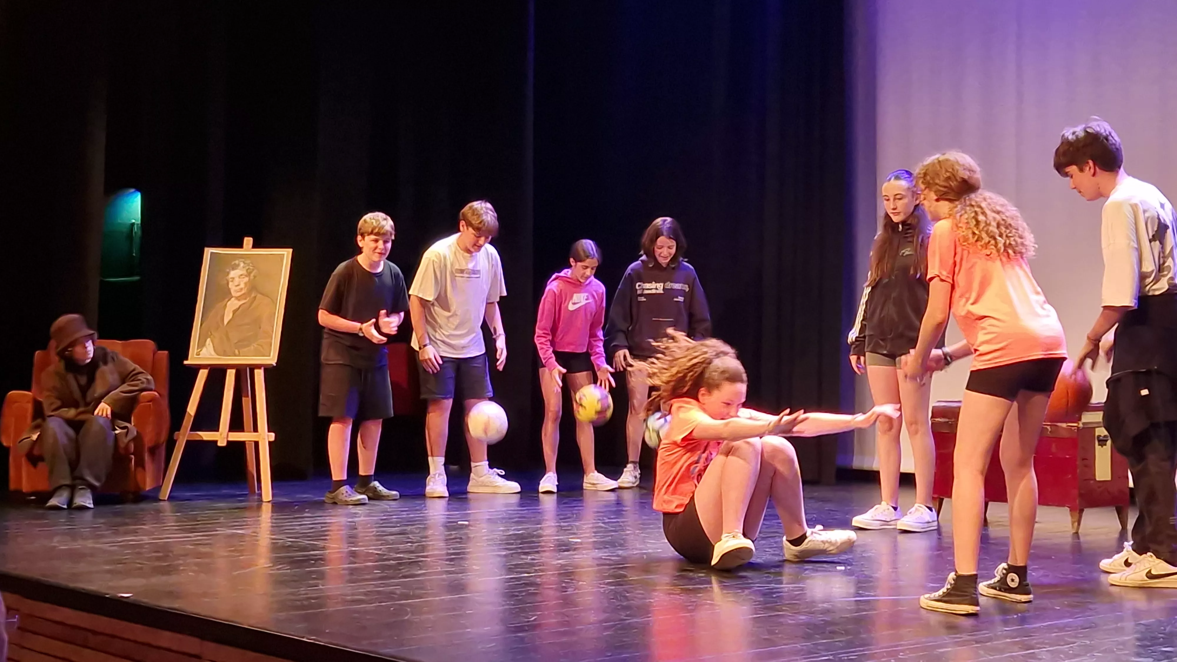 Ventana Teatro en la Muestra Joven de Huesca 2025. Foto Myriam Martínez