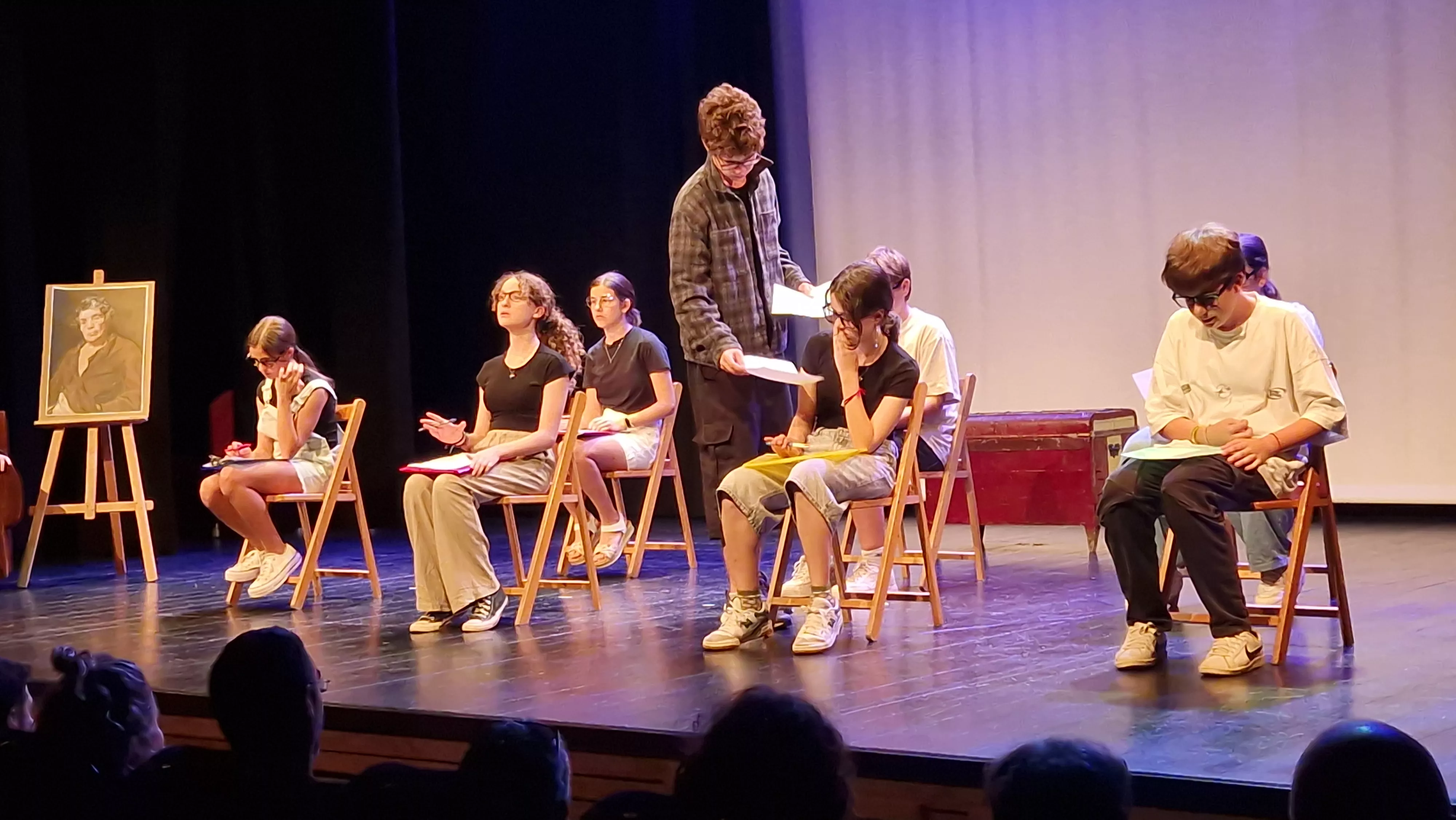 Ventana Teatro en la Muestra Joven de Huesca 2025. Foto Myriam Martínez