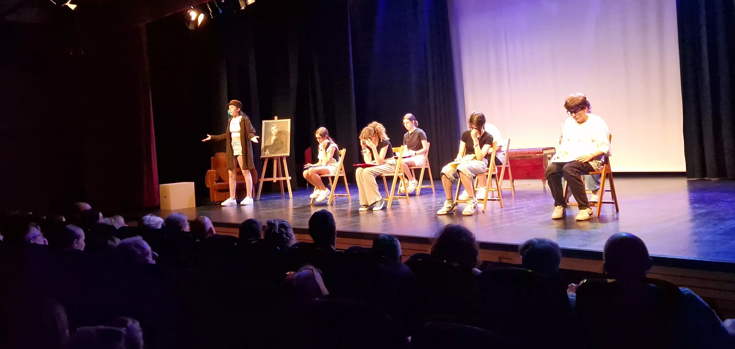 Ventana Teatro en la Muestra Joven de Huesca 2025. Foto Myriam Martínez