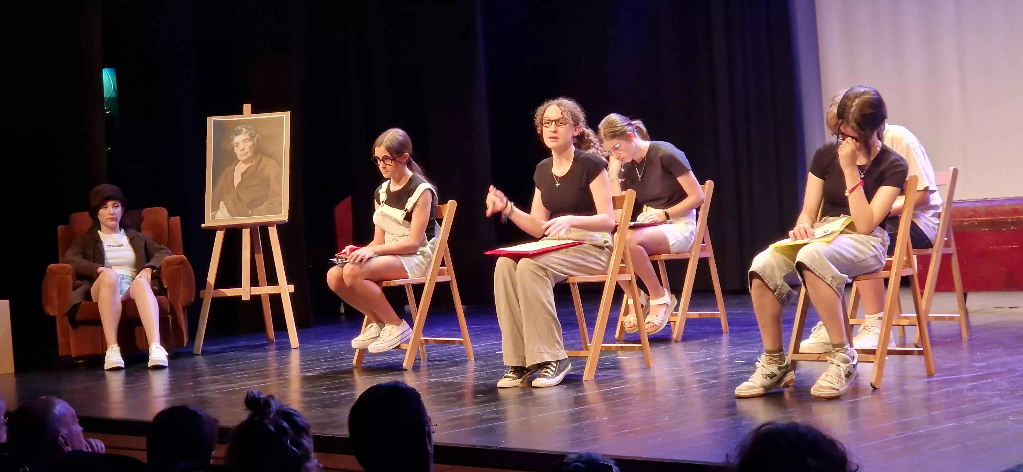 Ventana Teatro en la Muestra Joven de Huesca 2025. Foto Myriam Martínez