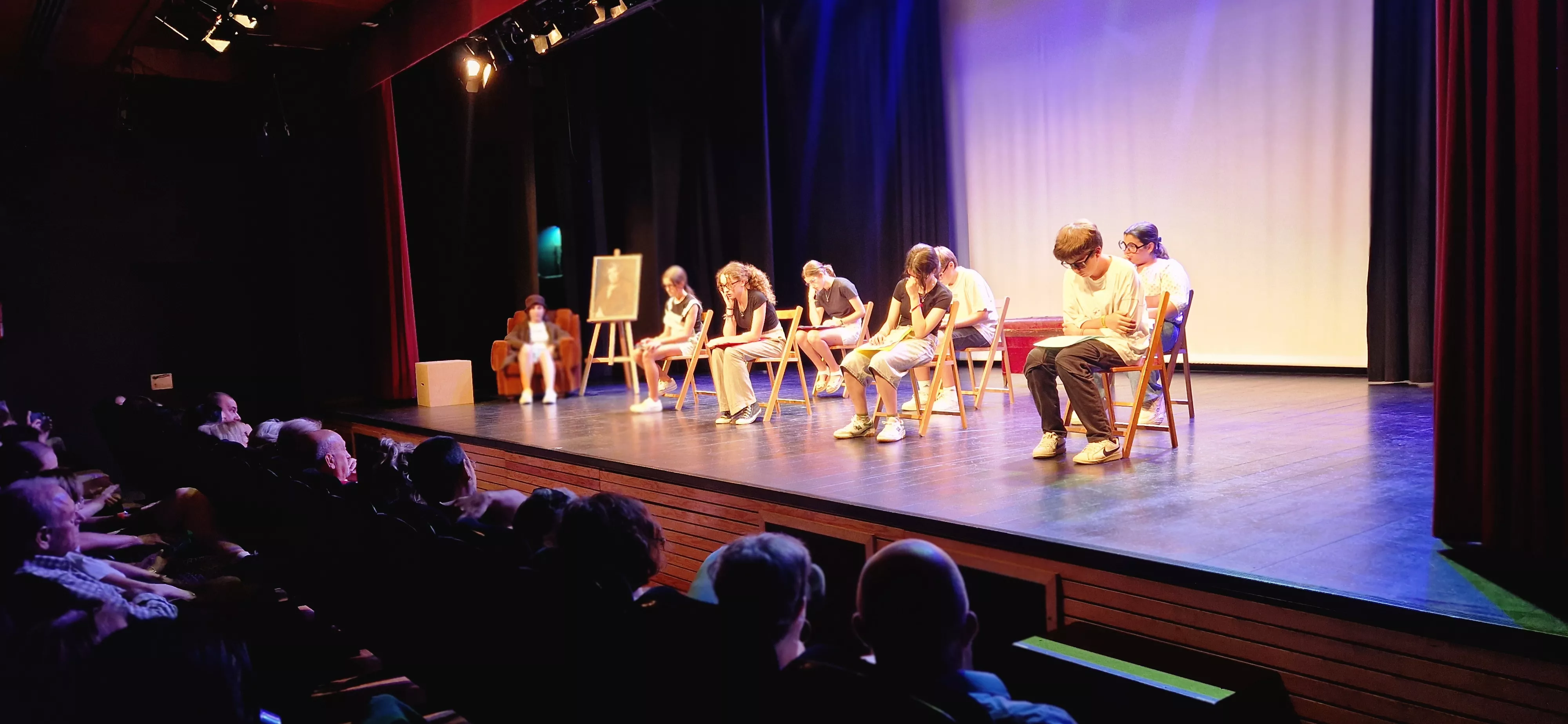 Ventana Teatro en la Muestra Joven de Huesca 2025. Foto Myriam Martínez