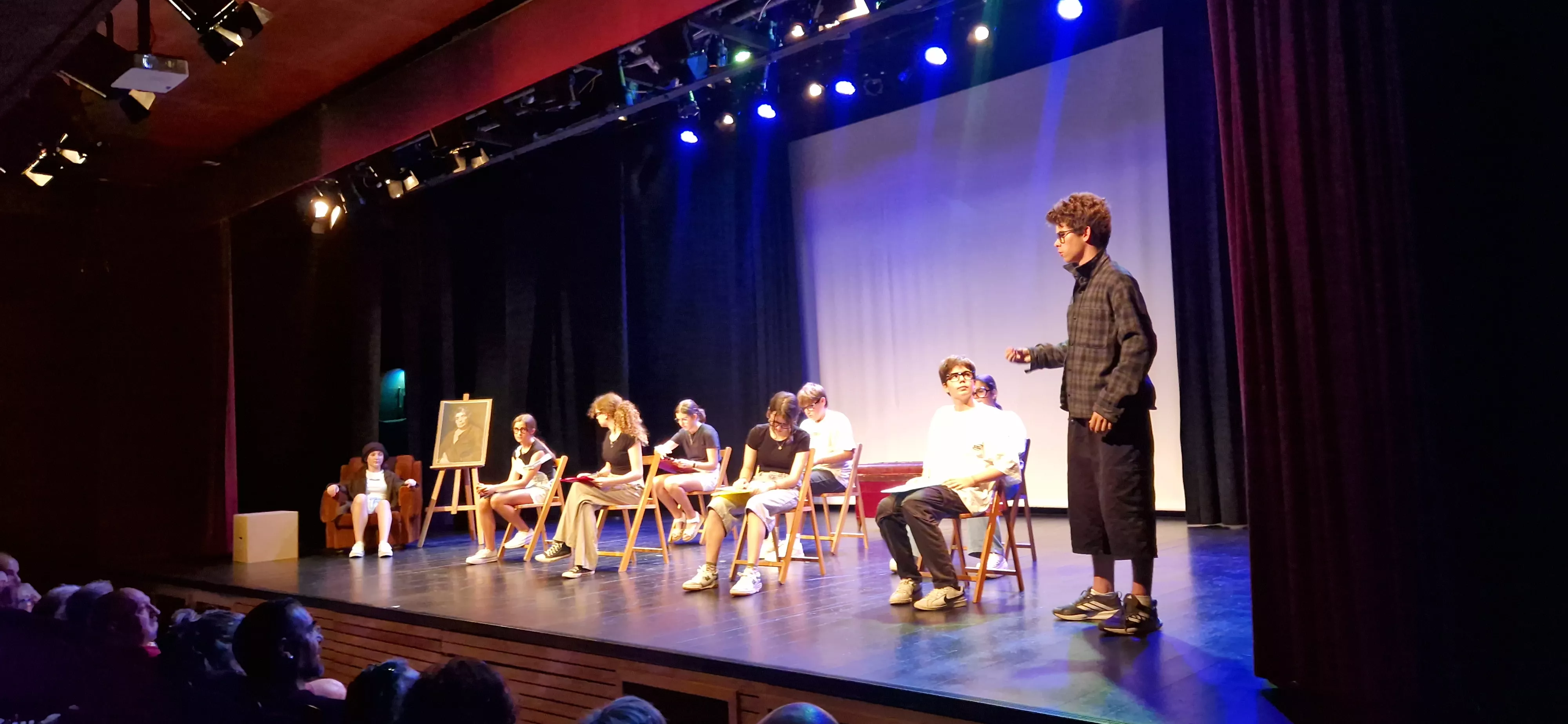 Ventana Teatro en la Muestra Joven de Huesca 2025. Foto Myriam Martínez