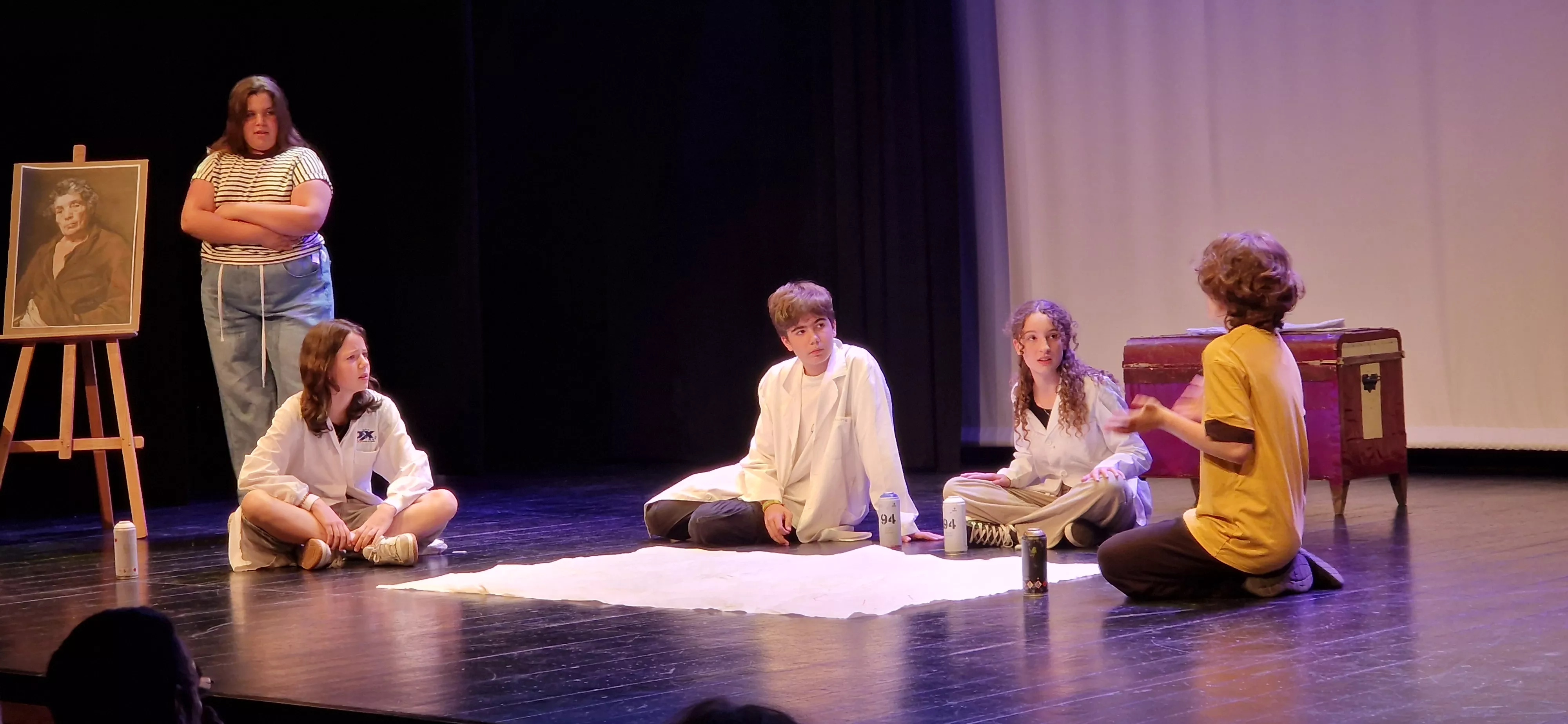 Ventana Teatro en la Muestra Joven de Huesca 2025. Foto Myriam Martínez