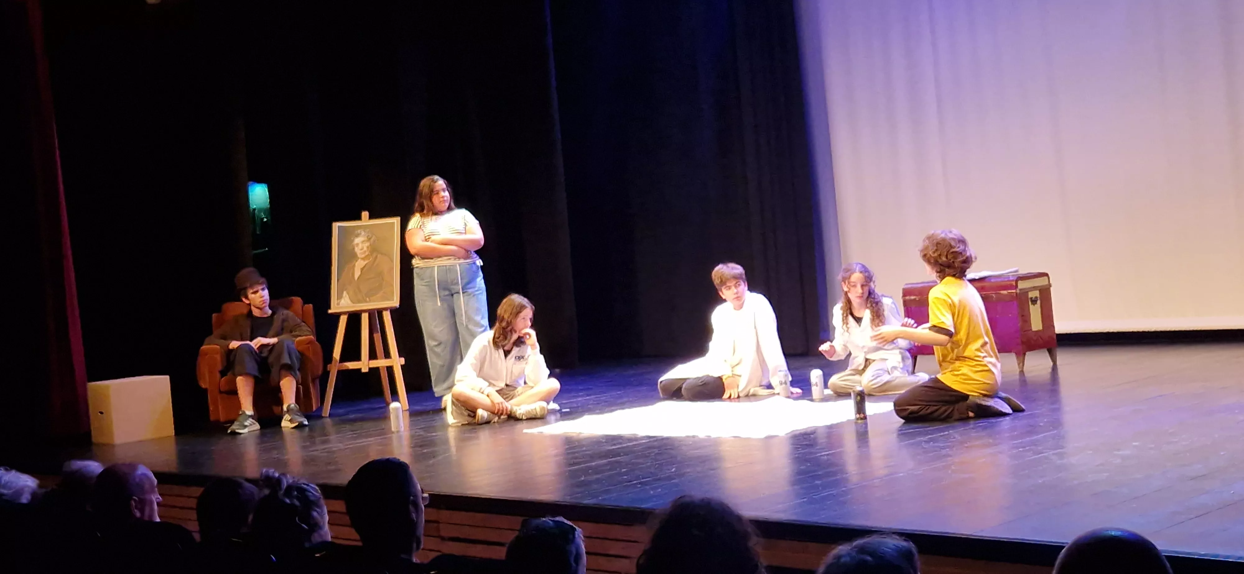 Ventana Teatro en la Muestra Joven de Huesca 2025. Foto Myriam Martínez