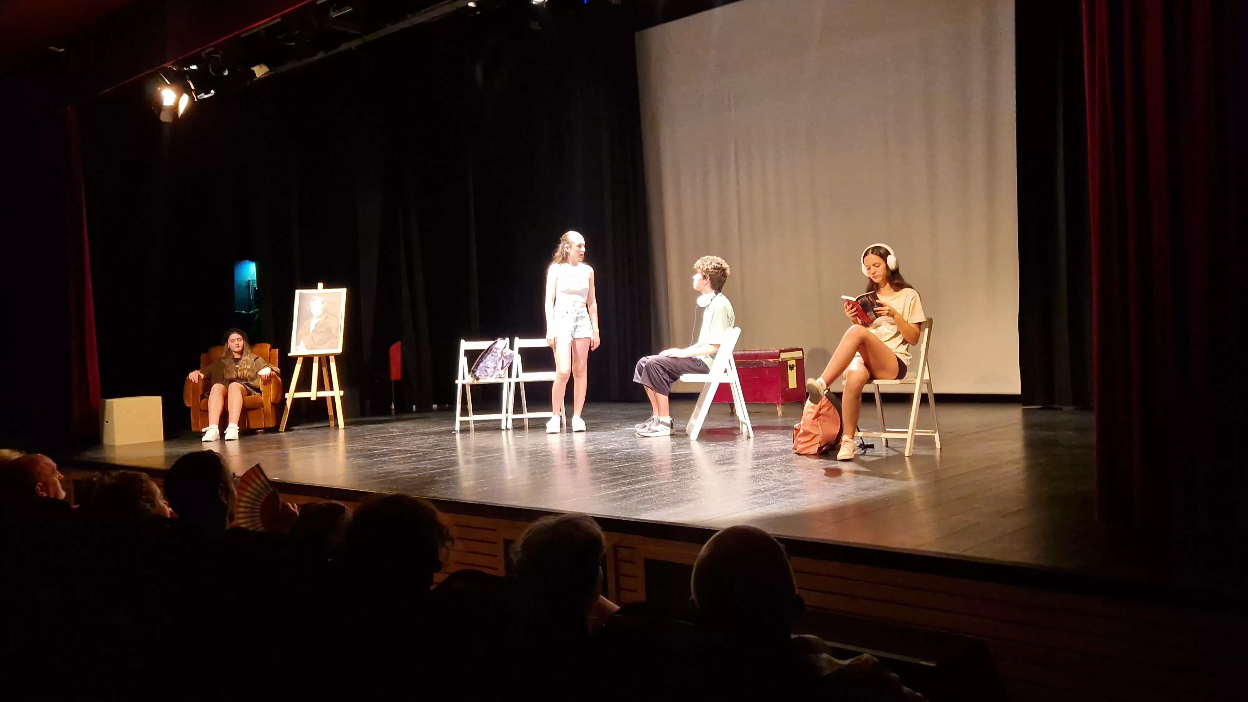 Ventana Teatro en la Muestra Joven de Huesca 2025. Foto Myriam Martínez