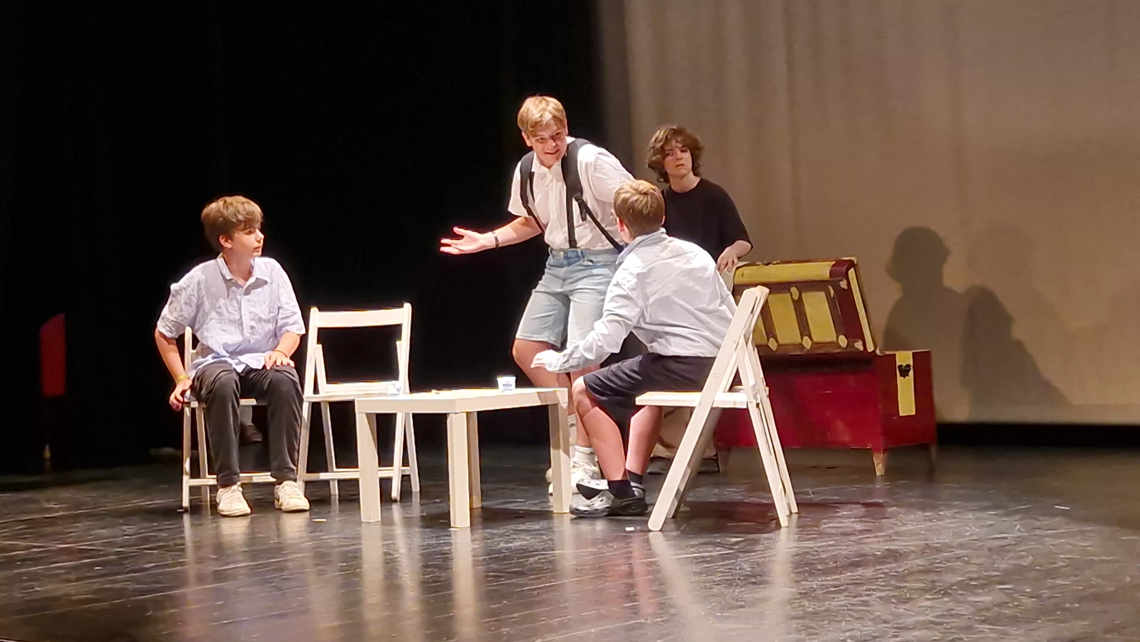 Ventana Teatro en la Muestra Joven de Huesca 2025. Foto Myriam Martínez