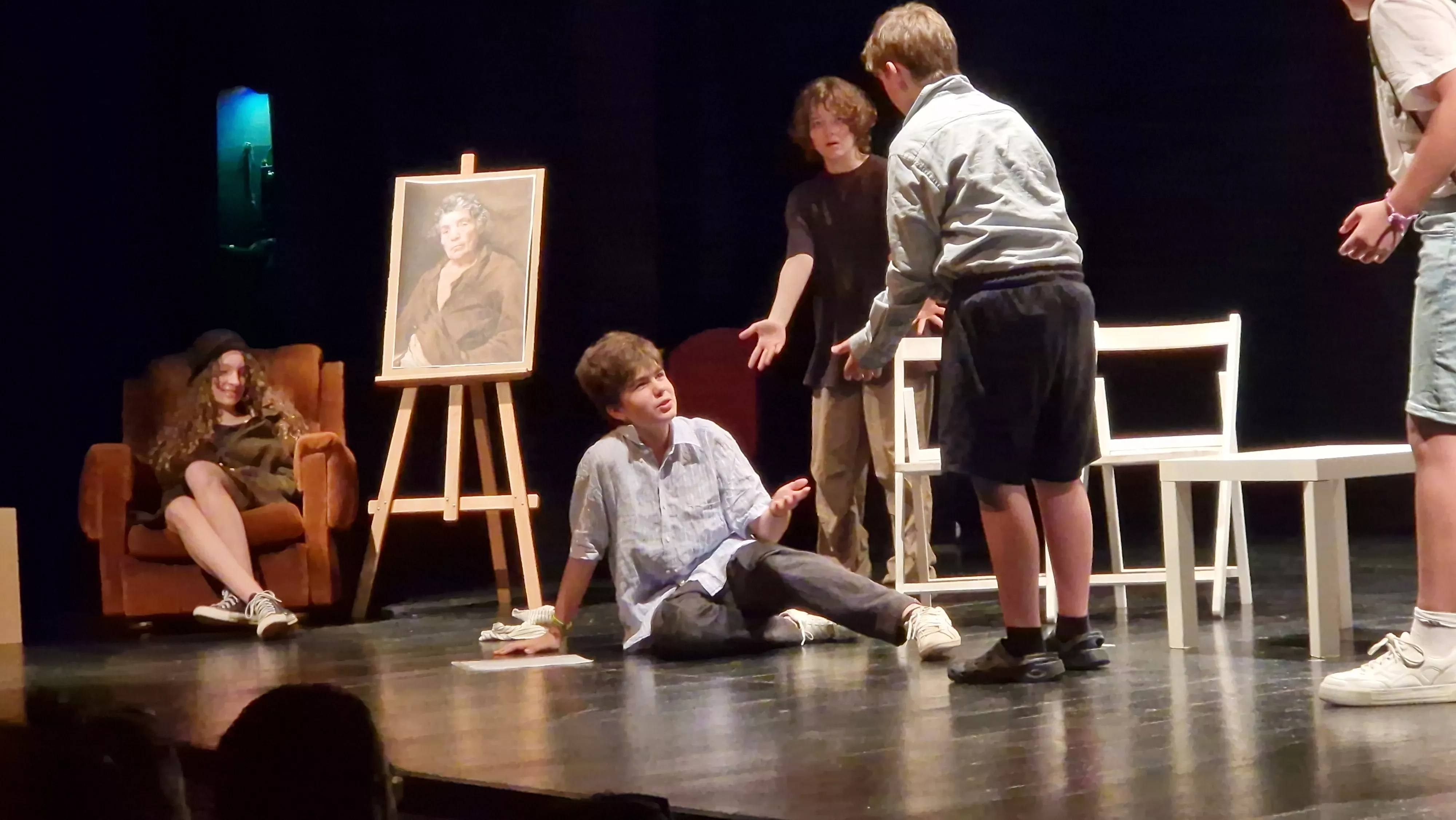 Ventana Teatro en la Muestra Joven de Huesca 2025. Foto Myriam Martínez