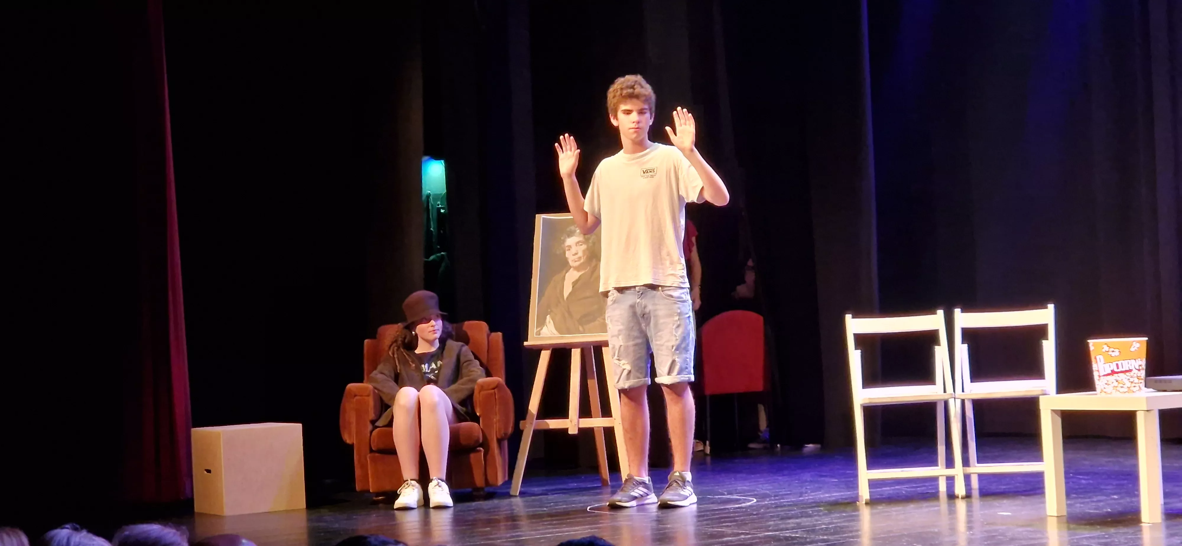 Ventana Teatro en la Muestra Joven de Huesca 2025. Foto Myriam Martínez