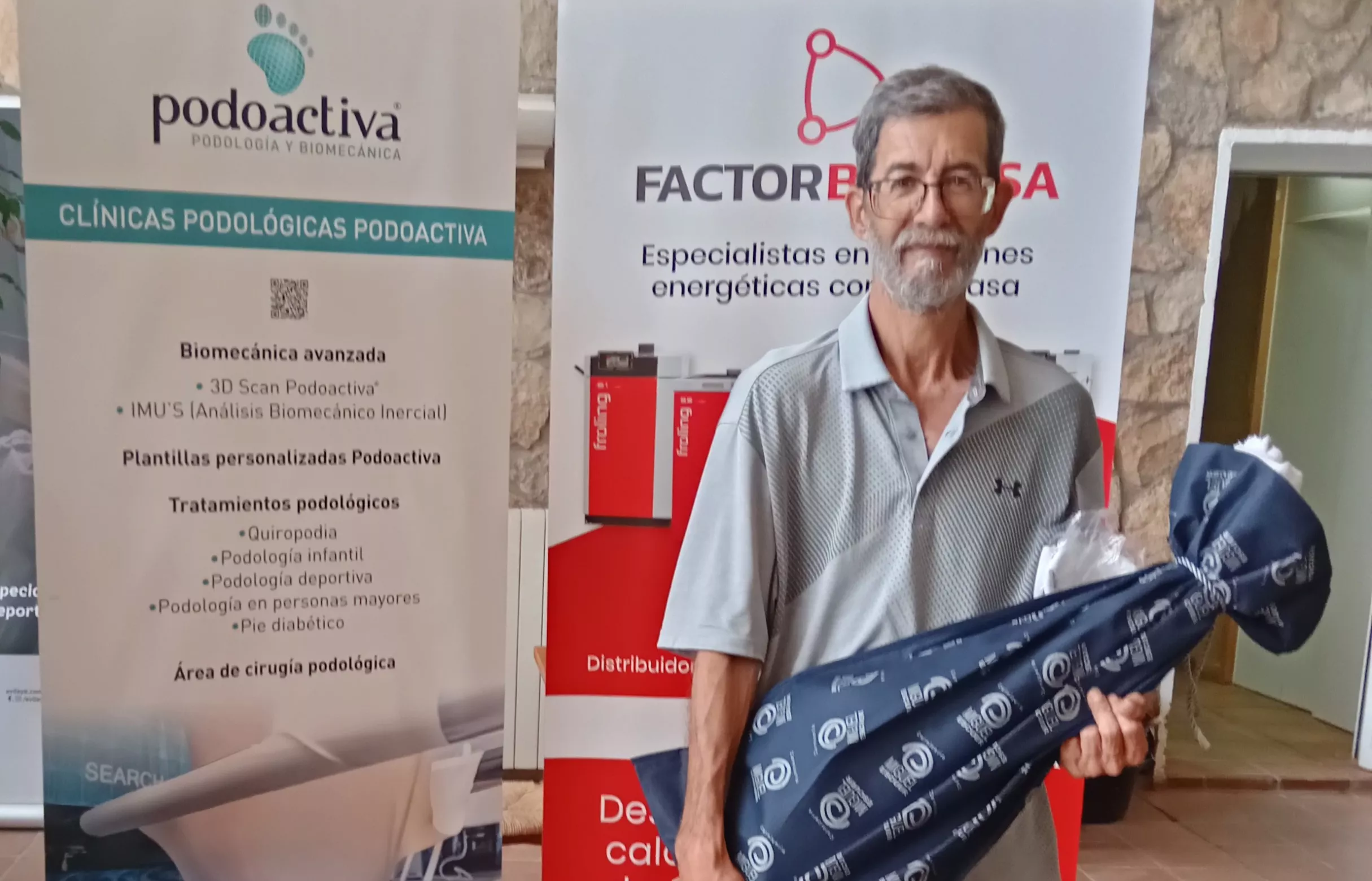 Ángel Valles, triunfador de la Liga Golf Guara