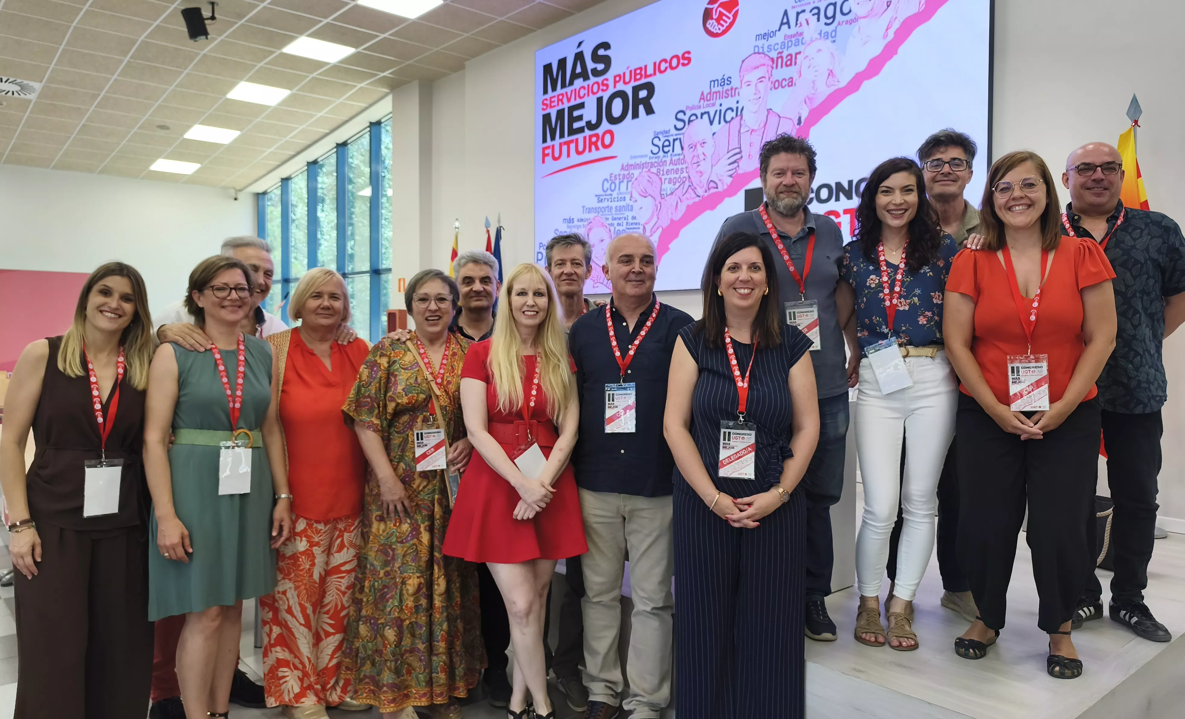 Integrantes de la nueva Comisión Ejecutiva Regional de UGT Servicios Públicos. Integrantes de la nueva Comisión Ejecutiva Regional de UGT Servicios Públicos.