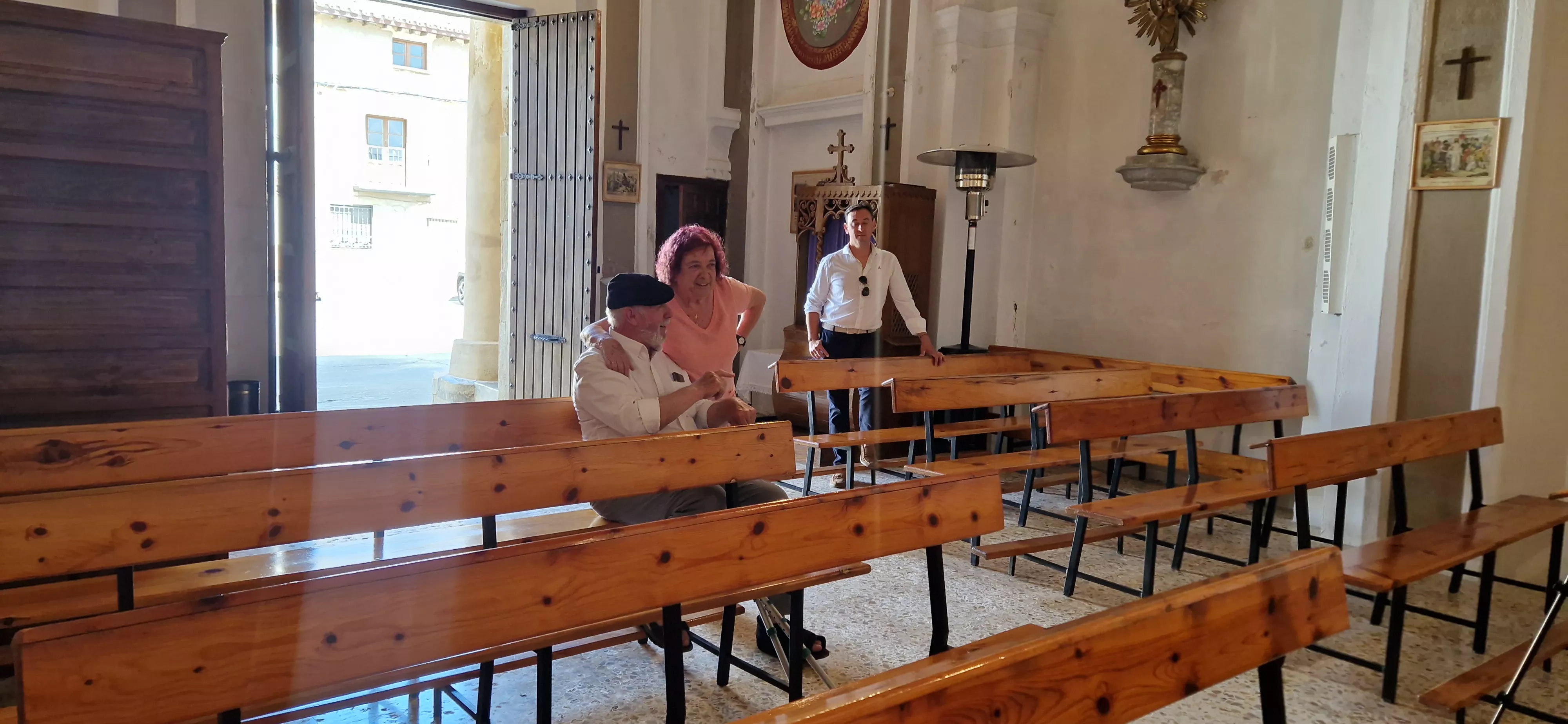 El Coro de la Universidad Ciudadana en Monflorite. Foto Myriam Martínez