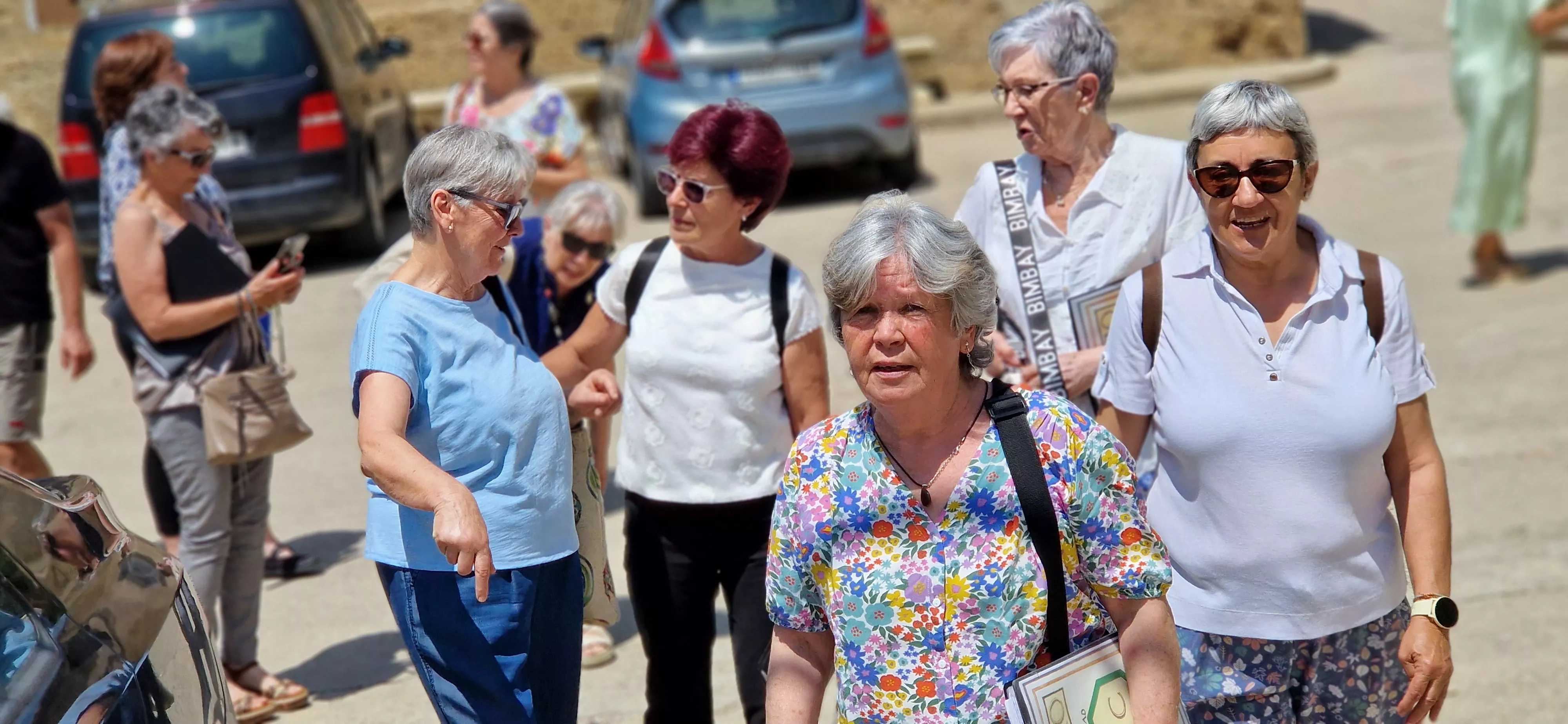 El Coro de la Universidad Ciudadana en Monflorite. Foto Myriam Martínez