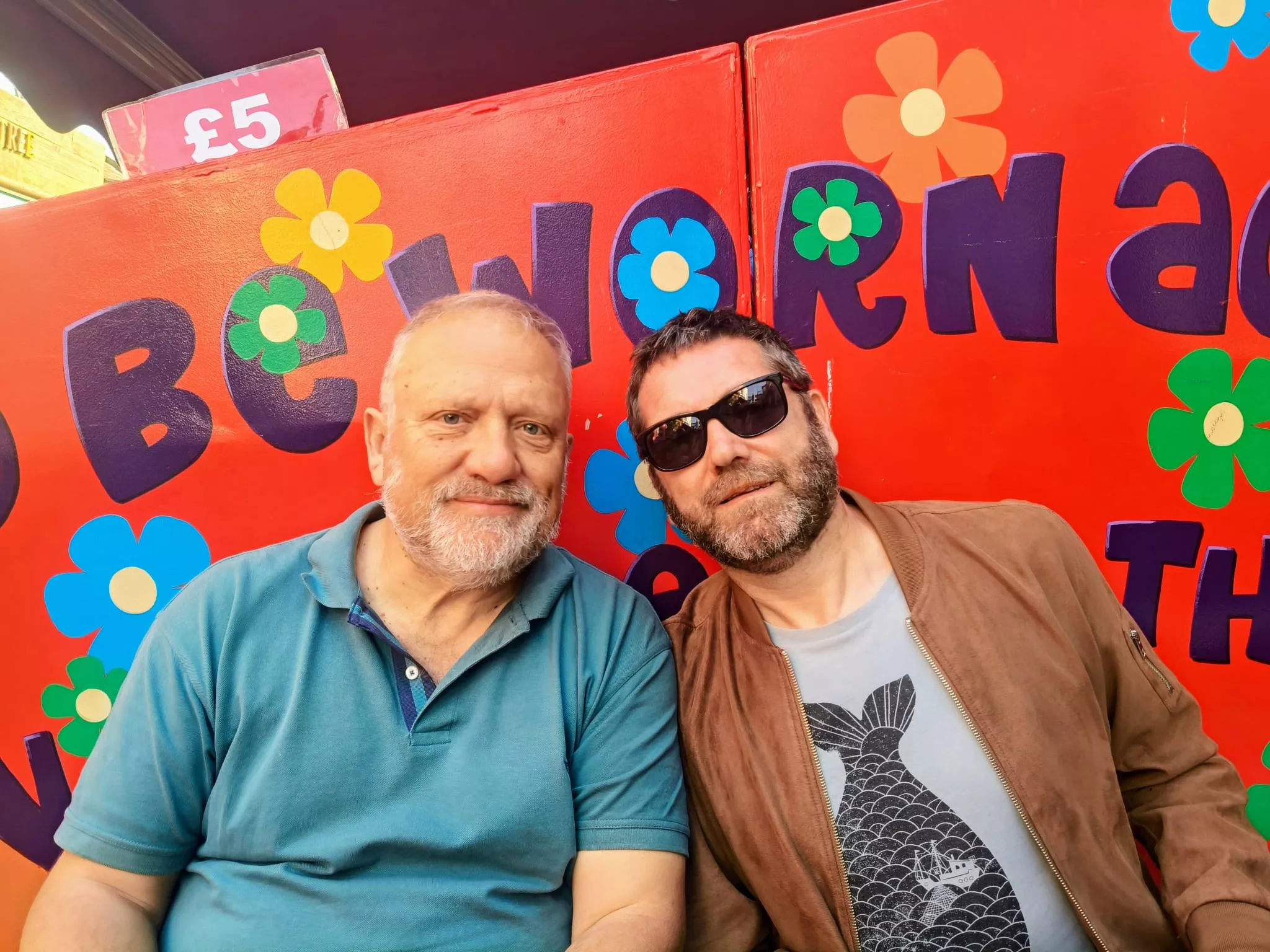 Miguel Cordero y Néstor Prades, codirectores y artífices de la Muestra de Cine de Ascaso.