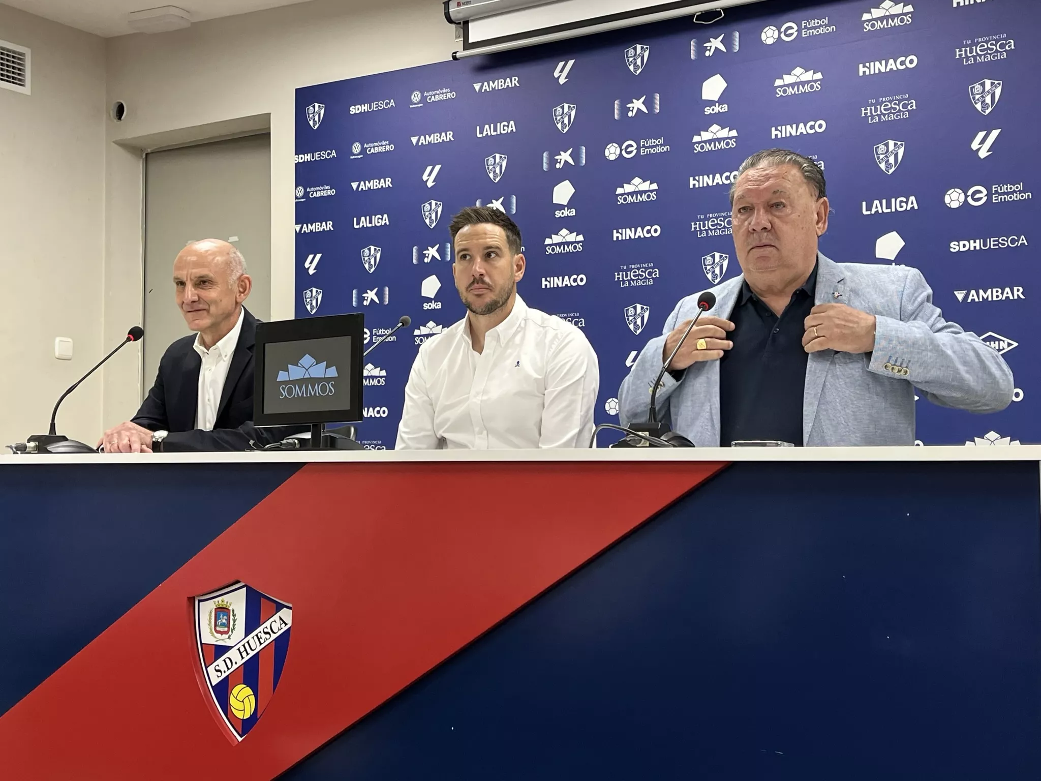 Sergi Guilló, nuevo entrenador del Huesca. Foto: Adri Mora