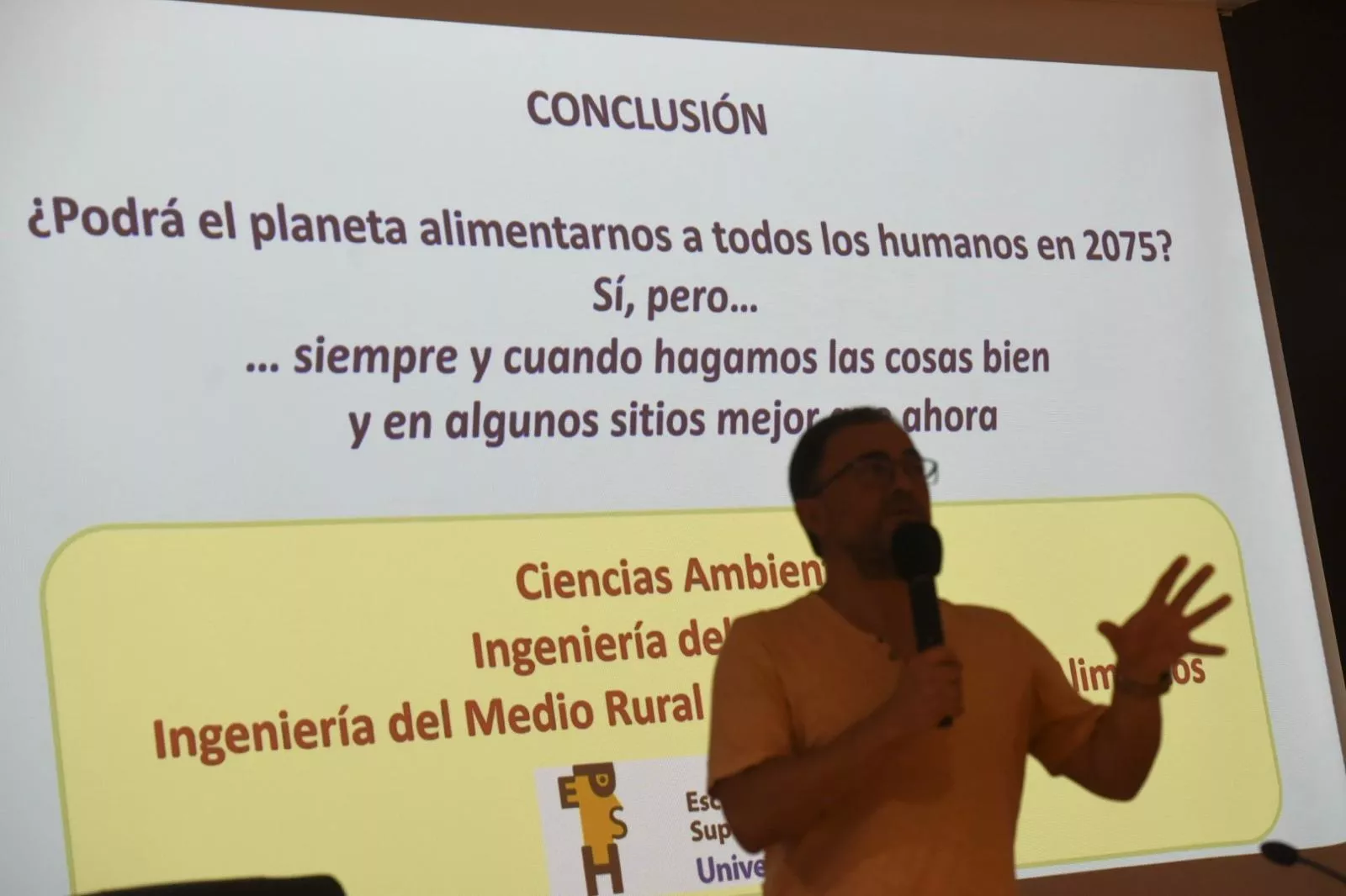 Manuel López, en Unizar Kids 2025. 