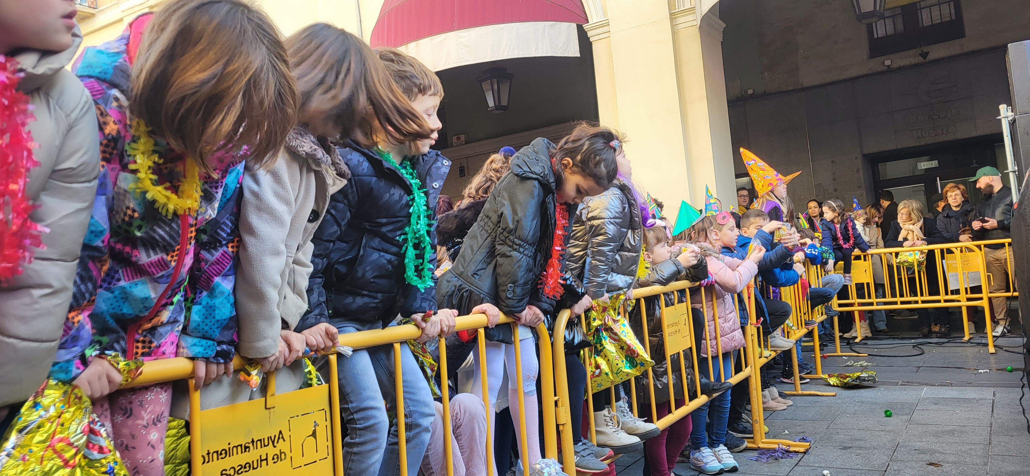 Magnífico ambiente y cartel de completo en las Campanadas Infantiles de Huesca. Foto Myriam Martínez 
