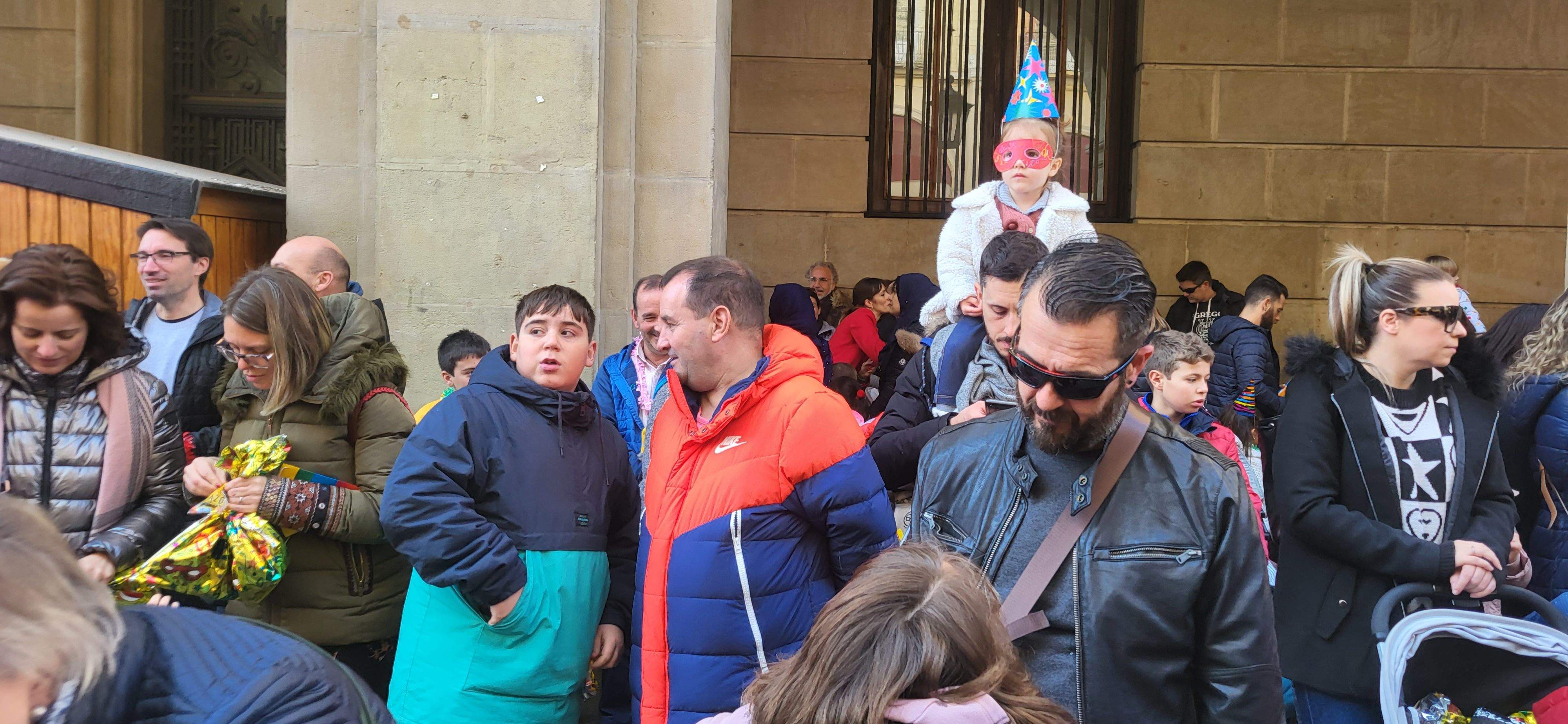 Magnífico ambiente y cartel de completo en las Campanadas Infantiles de Huesca. Foto Myriam Martínez 