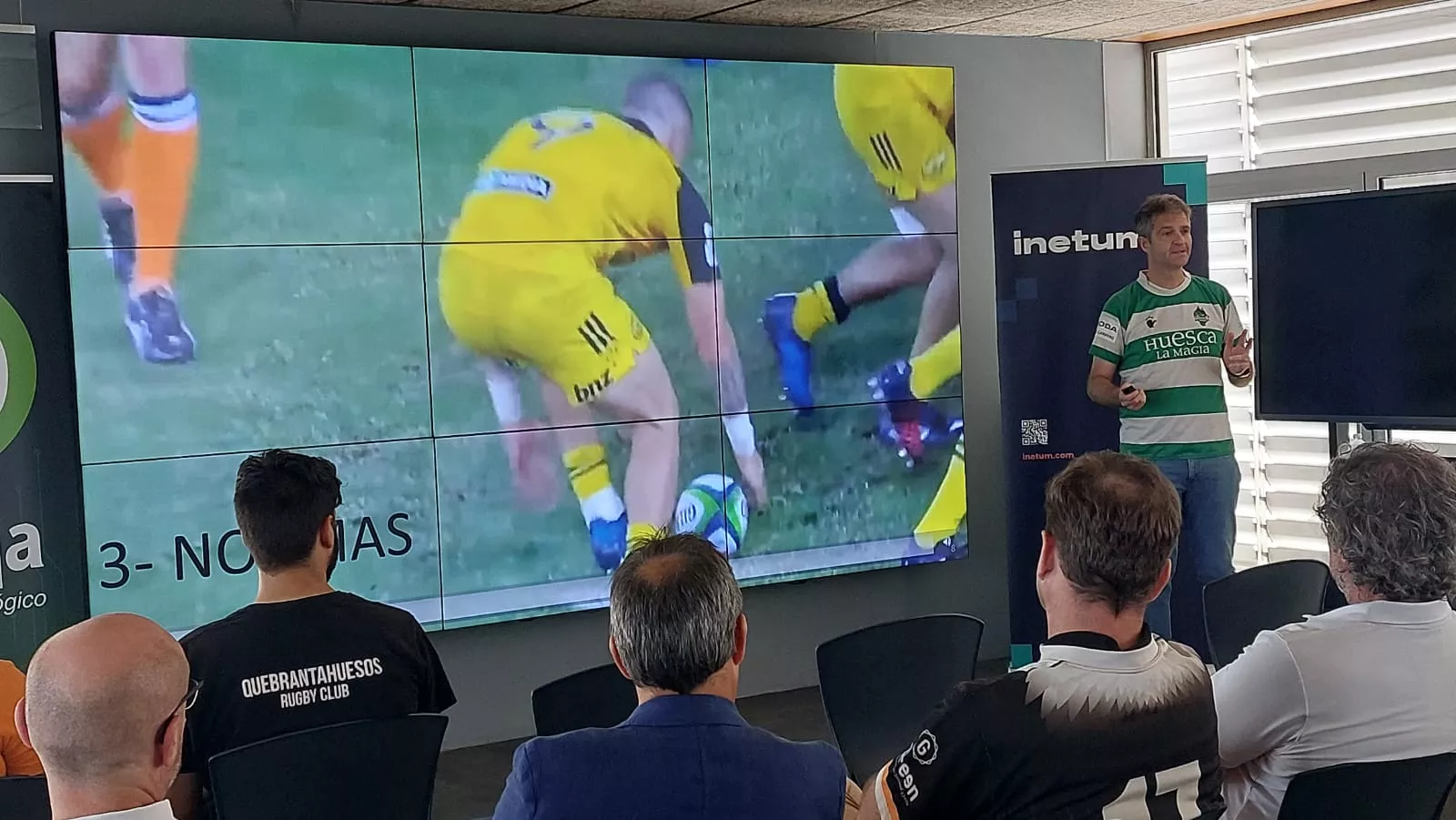 Ignacio Alastruey, durante su explicación de Ciberseguridad y gestión de equipos para directivos organizada por Inetum