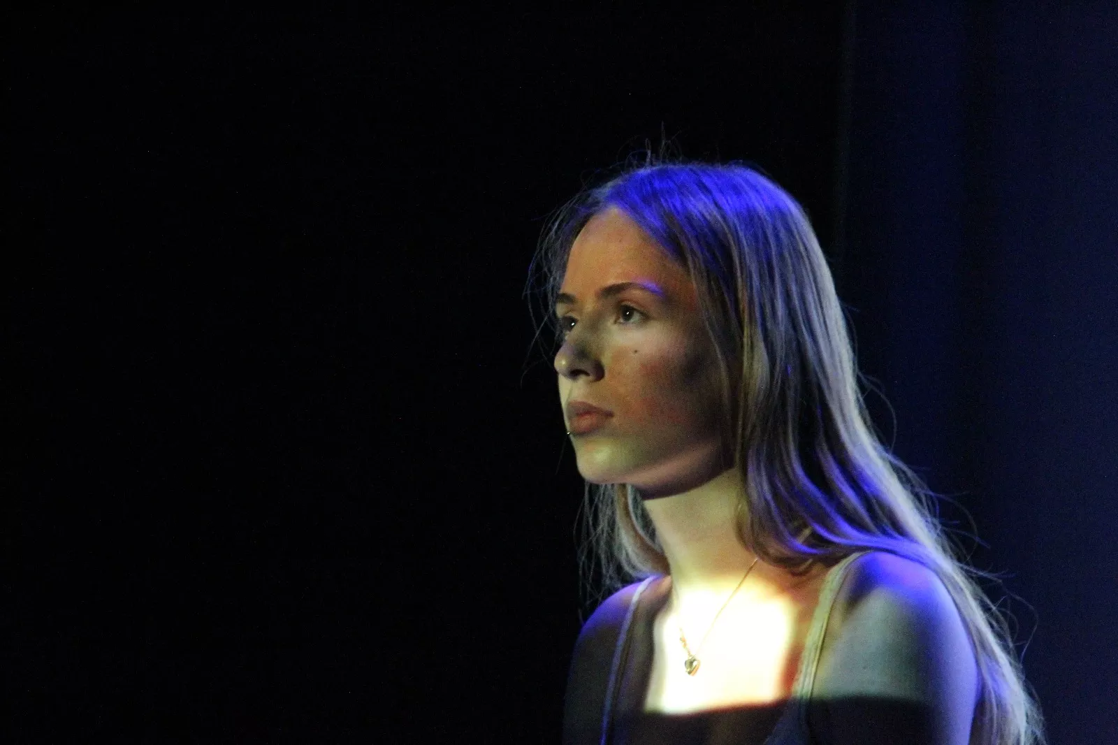 Grupo del Campus de Huesca en la Muestra Joven de Teatro y Danza. Foto Carlos Neofato