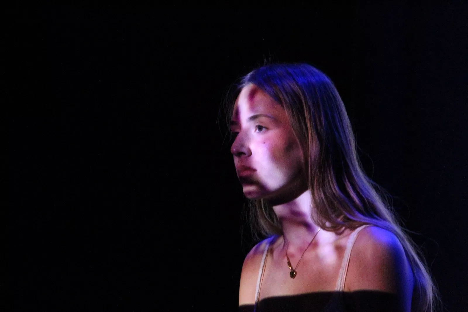 Grupo del Campus de Huesca en la Muestra Joven de Teatro y Danza. Foto Carlos Neofato