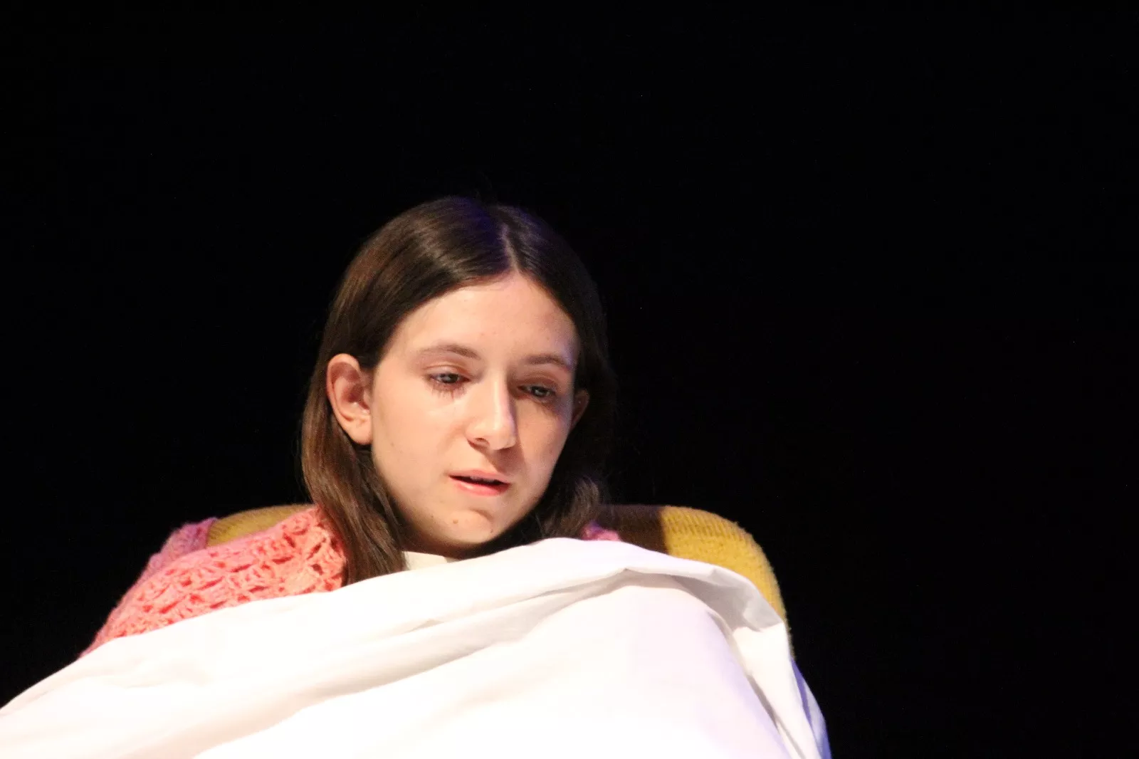 Grupo del Campus de Huesca en la Muestra Joven de Teatro y Danza. Foto Carlos Neofato