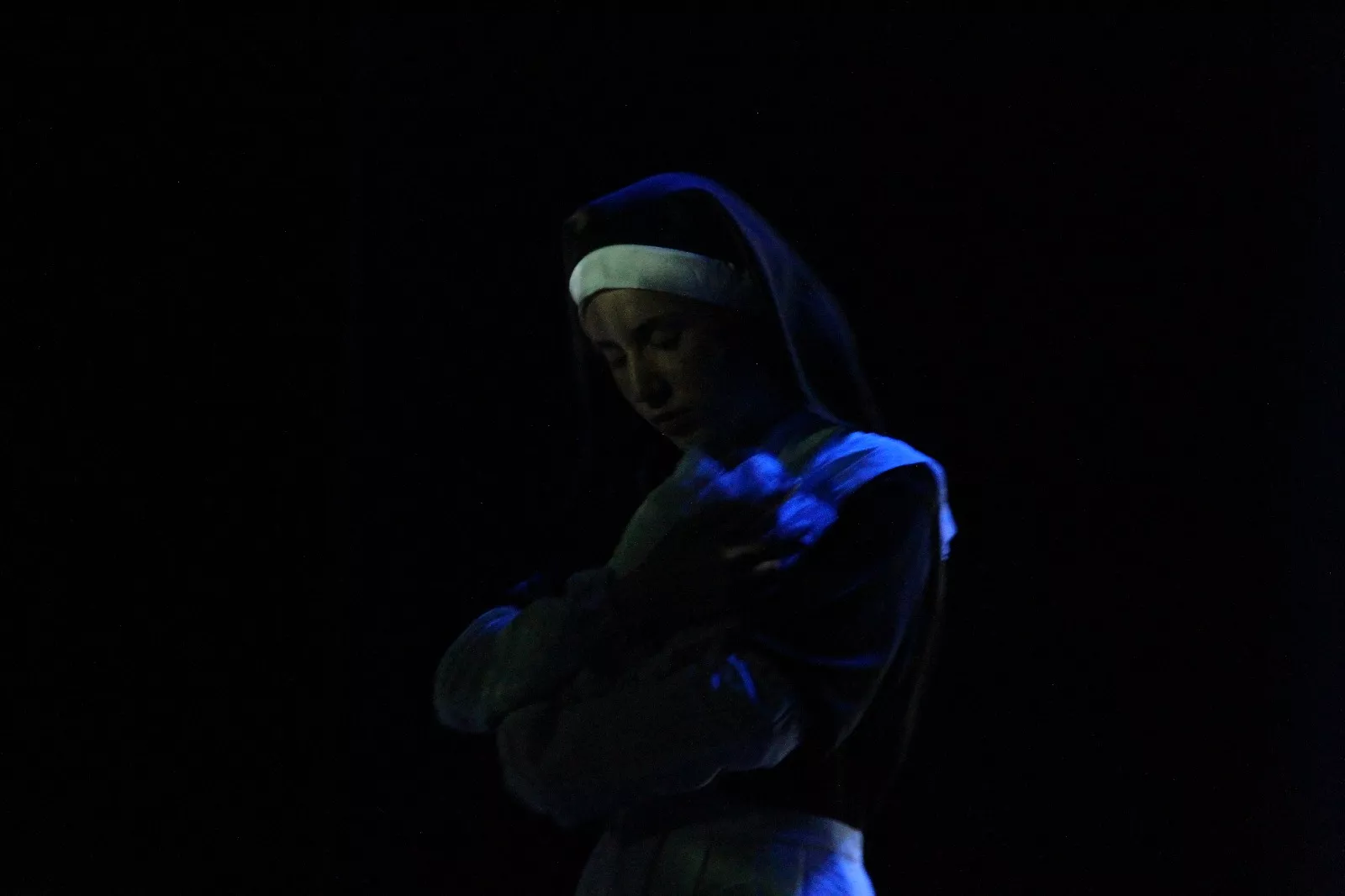 Grupo del Campus de Huesca en la Muestra Joven de Teatro y Danza. Foto Carlos Neofato