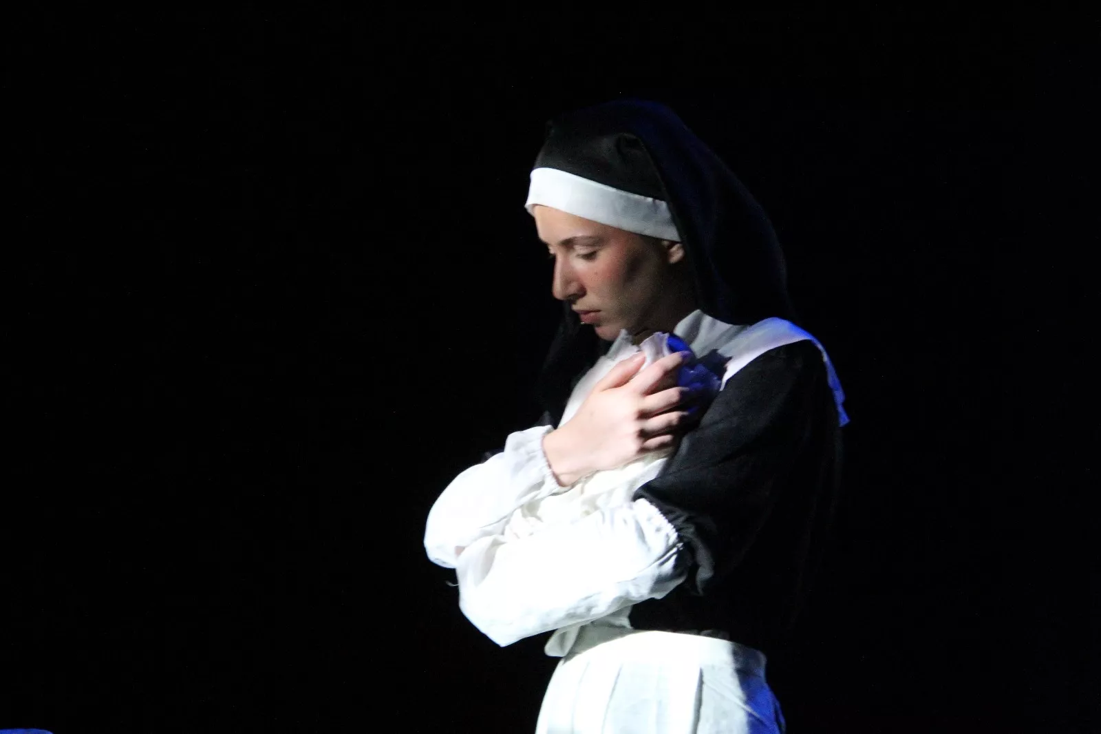Grupo del Campus de Huesca en la Muestra Joven de Teatro y Danza. Foto Carlos Neofato