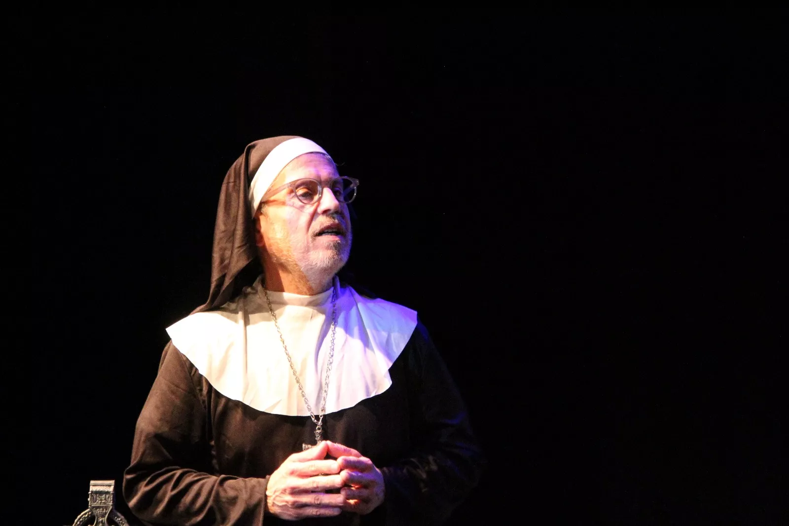 Grupo del Campus de Huesca en la Muestra Joven de Teatro y Danza. Foto Carlos Neofato