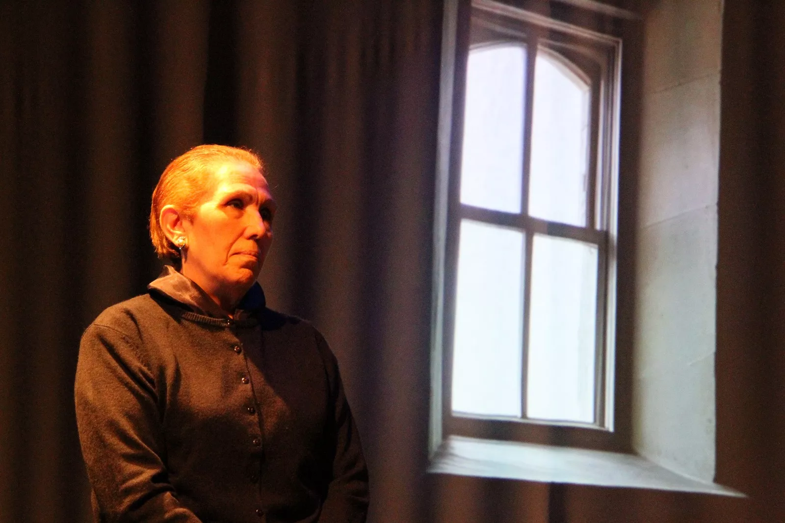 Grupo del Campus de Huesca en la Muestra Joven de Teatro y Danza. Foto Carlos Neofato