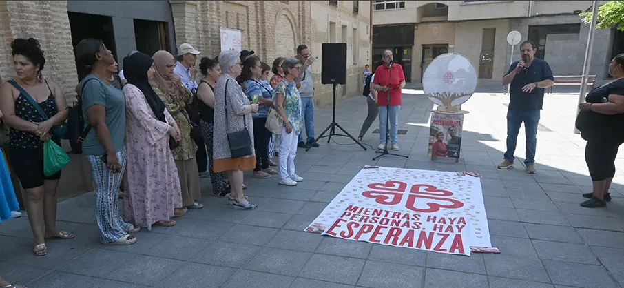 Celebración del Corpus Christi por Cáritas Diocesana. Foto Carlos Jalle
