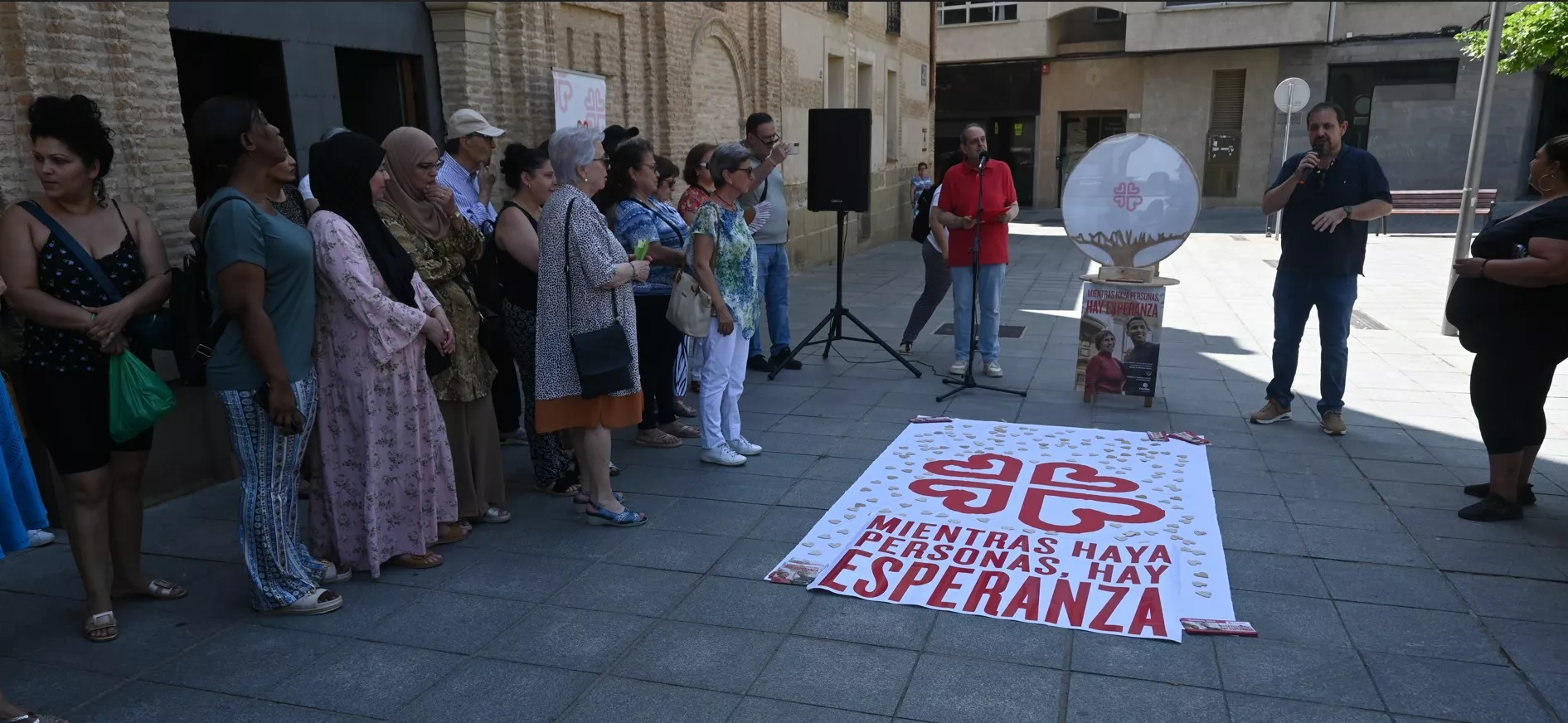  Corpus Christi en Huesca por Cáritas. Foto Carlos Jalle
