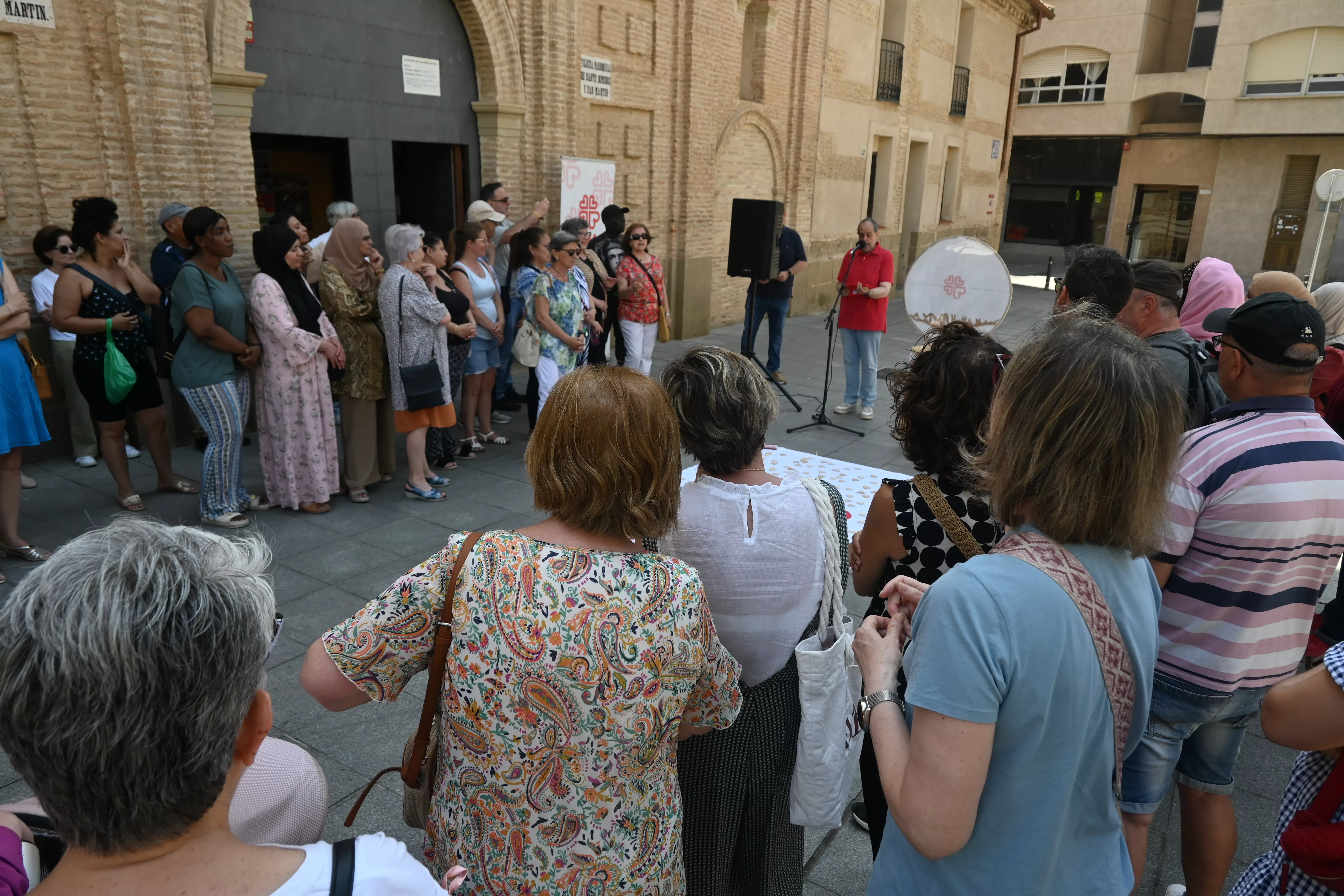  Corpus Christi en Huesca por Cáritas. Foto Carlos Jalle