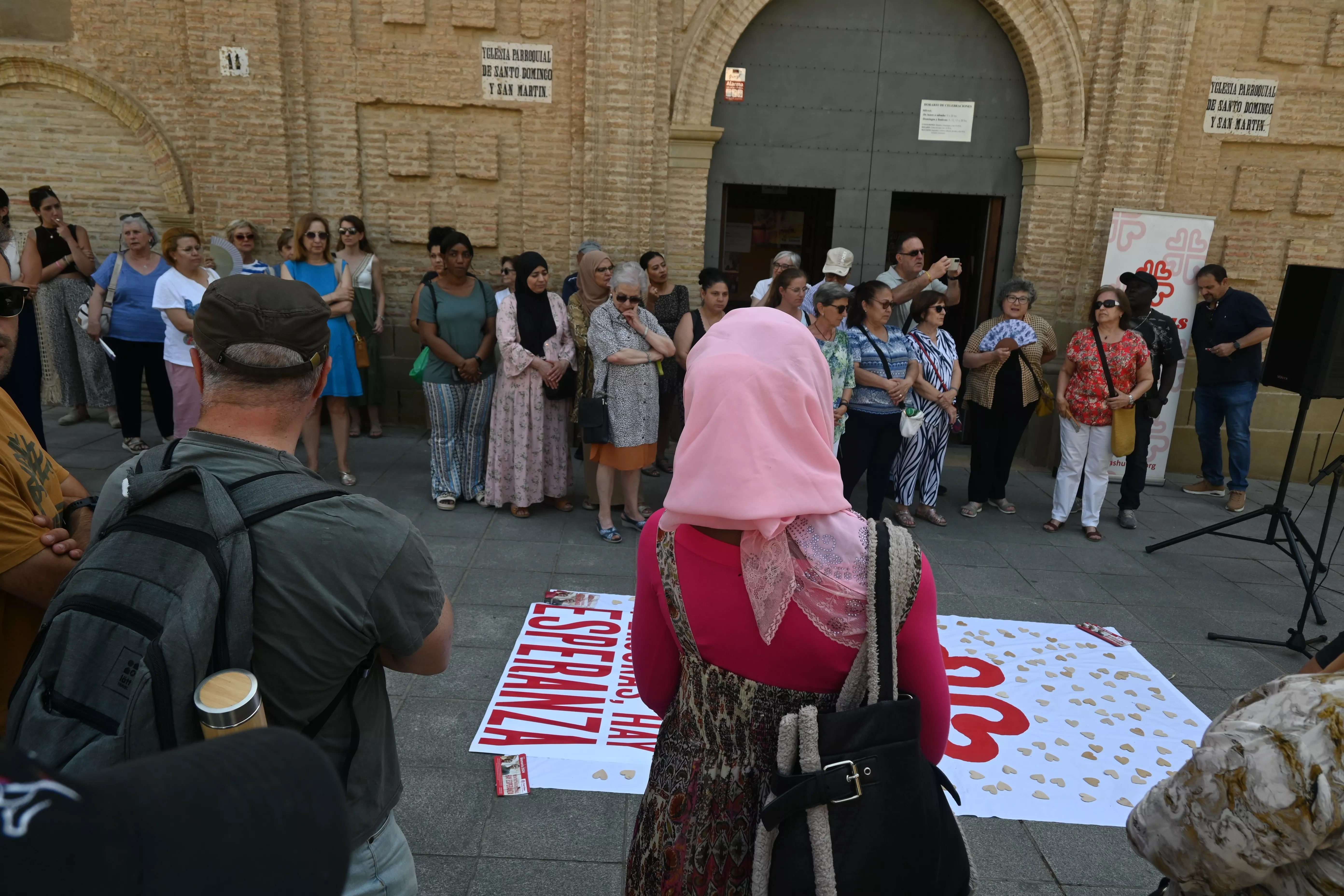  Corpus Christi en Huesca por Cáritas. Foto Carlos Jalle