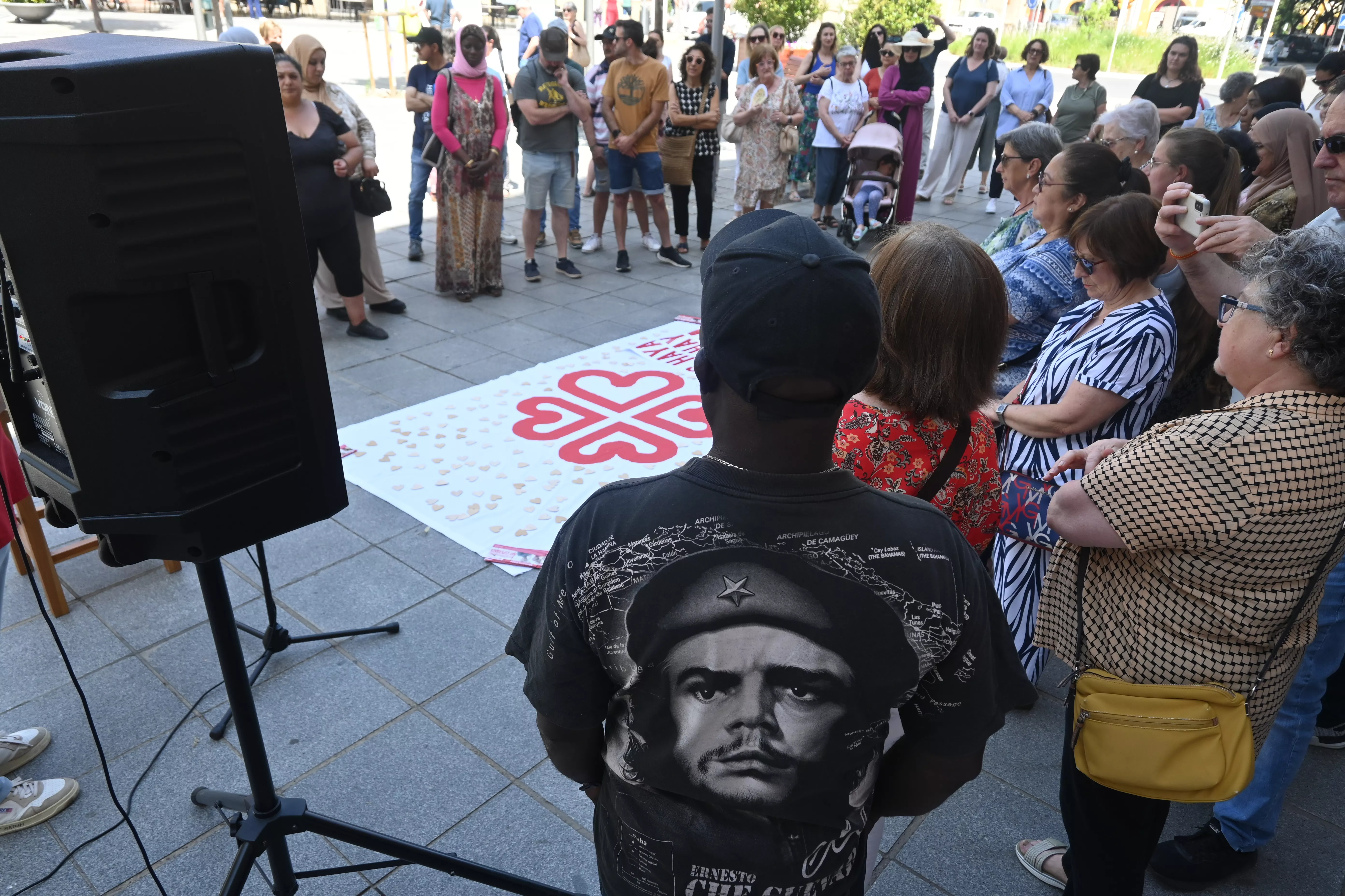  Corpus Christi en Huesca por Cáritas. Foto Carlos Jalle