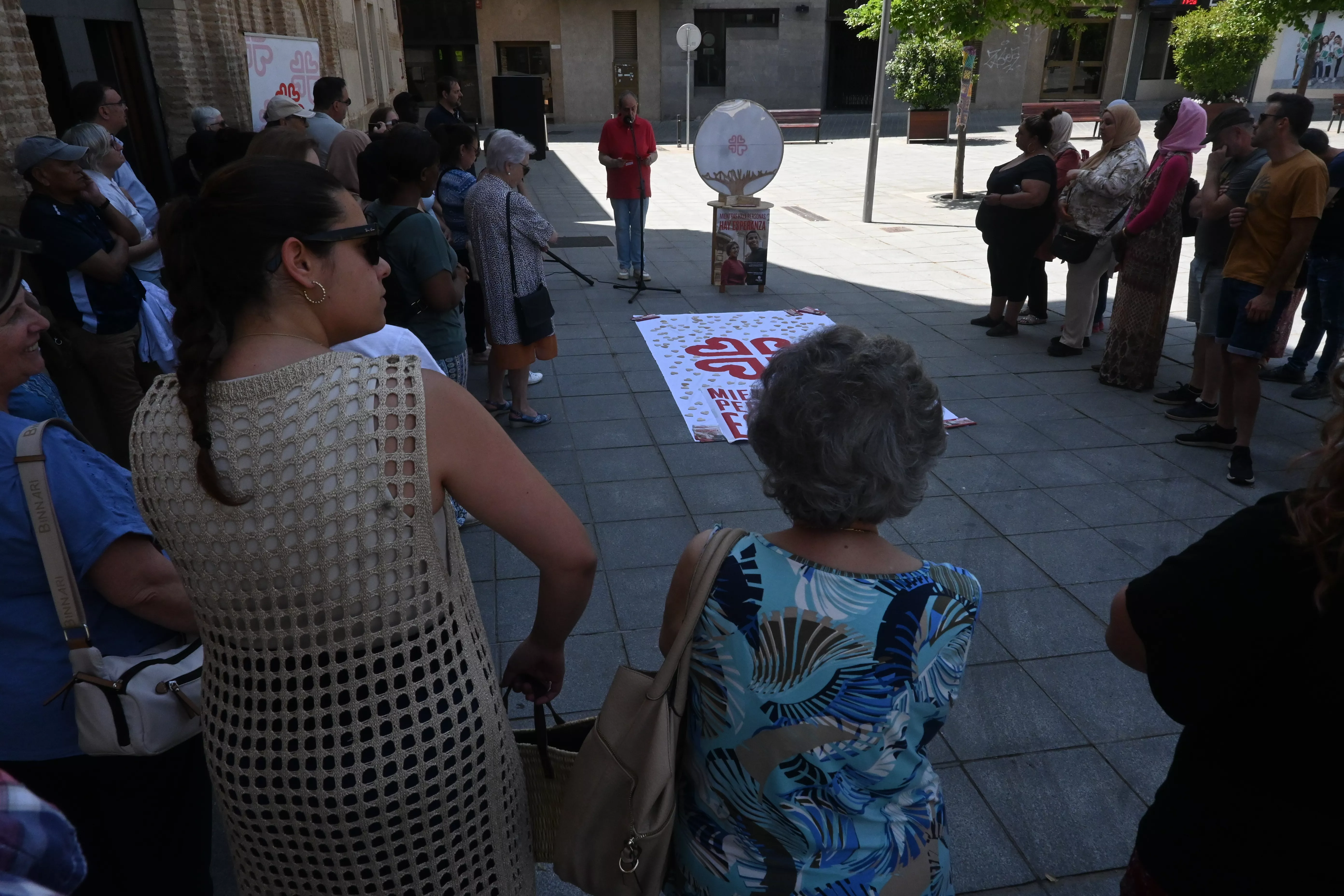  Corpus Christi en Huesca por Cáritas. Foto Carlos Jalle