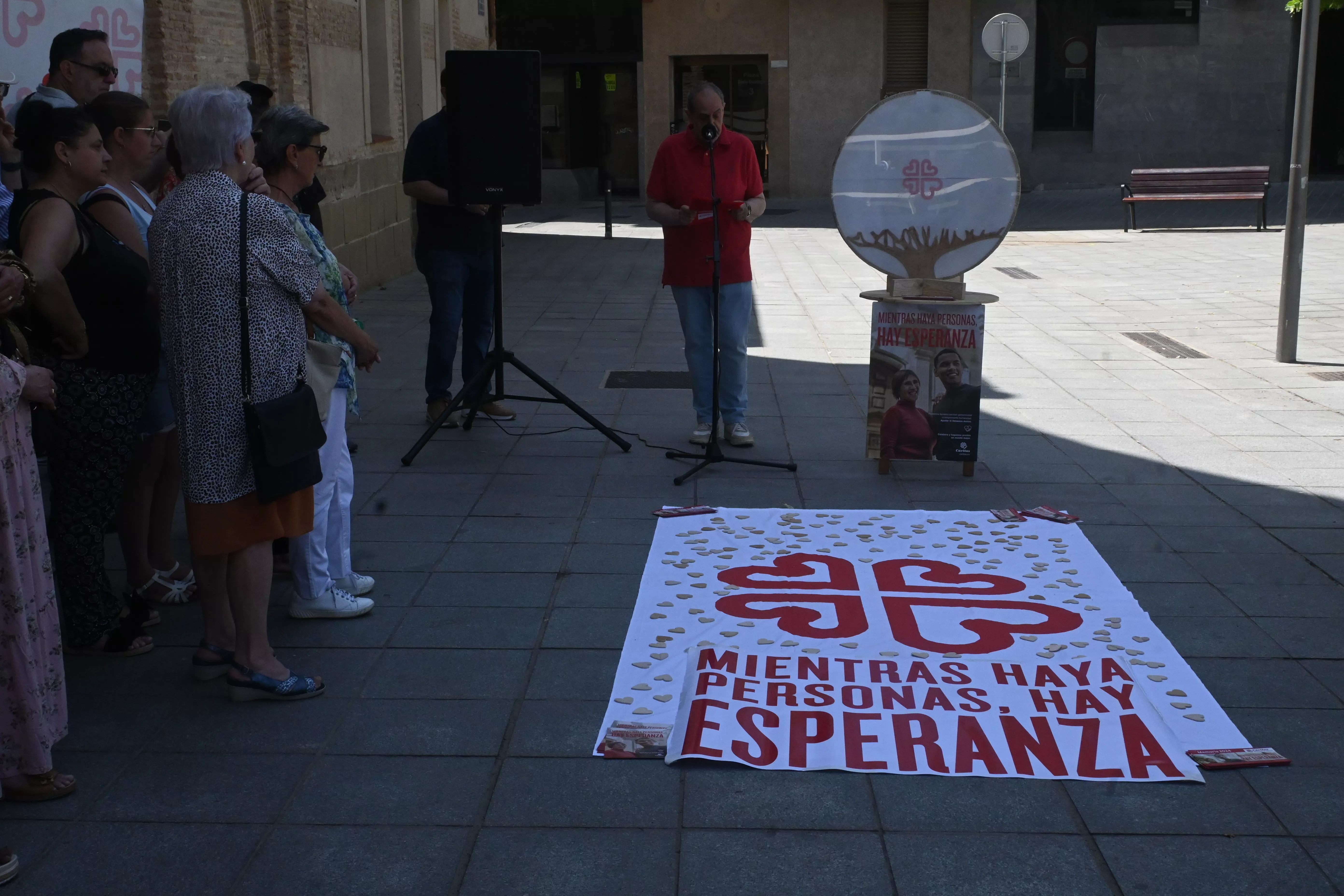  Corpus Christi en Huesca por Cáritas. Foto Carlos Jalle