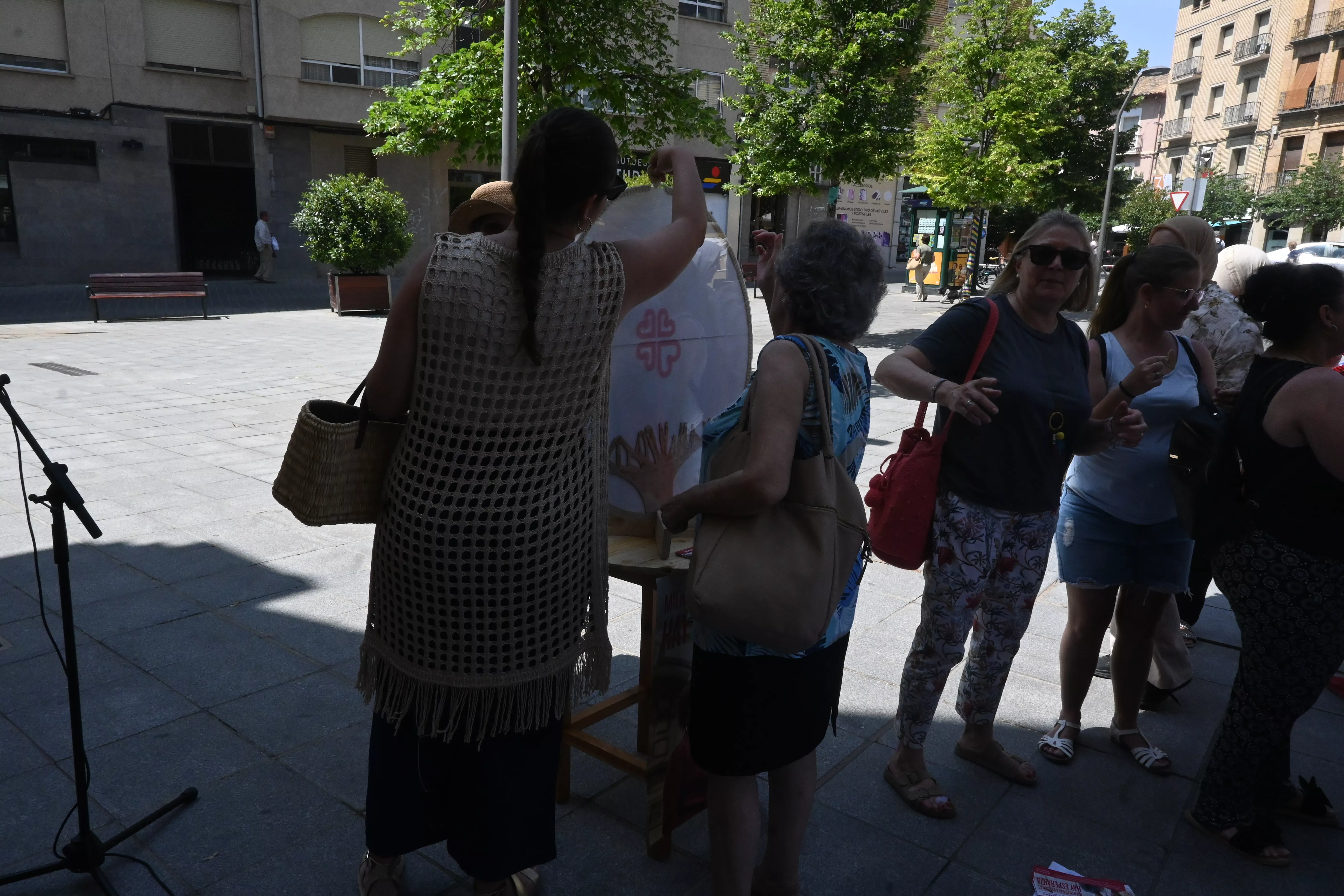 Corpus Christi en Huesca por Cáritas. Foto Carlos Jalle
