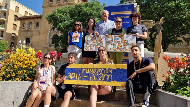 Día Mundial del Refugiado en Huesca. Foto Myriam Martínez