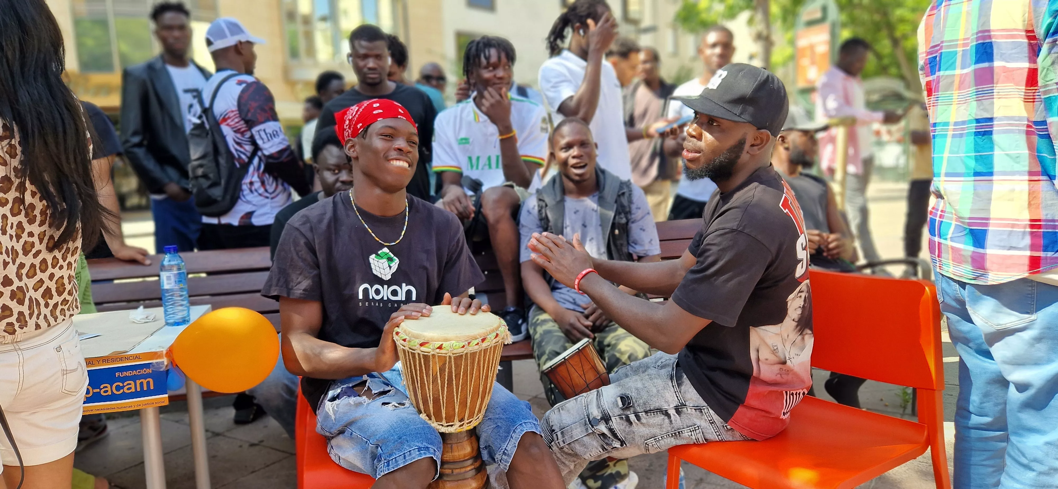 Día Mundial del Refugiado en Huesca. Foto Myriam Martínez