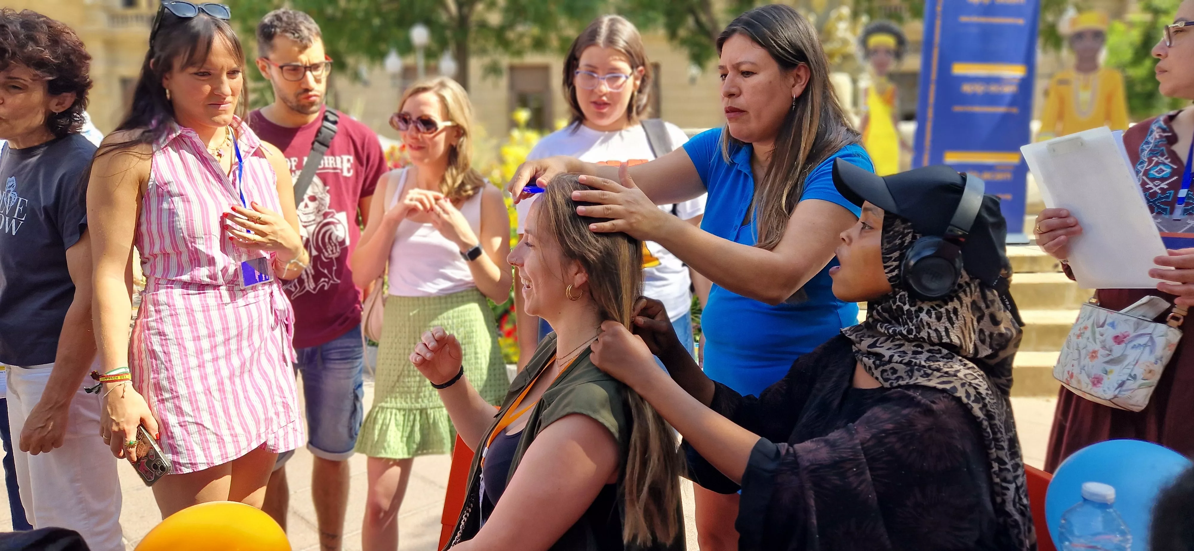 Día Mundial del Refugiado en Huesca. Foto Myriam Martínez