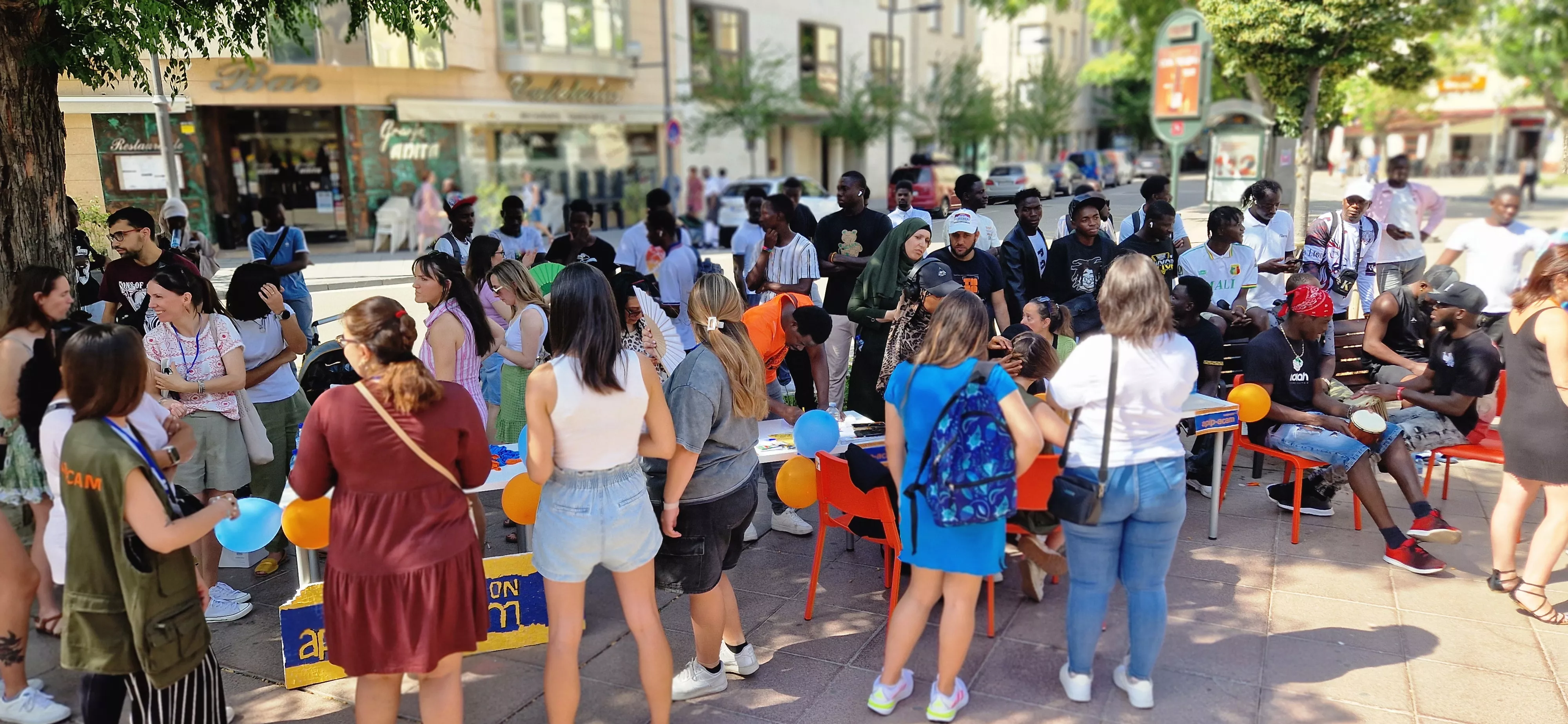 Día Mundial del Refugiado en Huesca. Foto Myriam Martínez