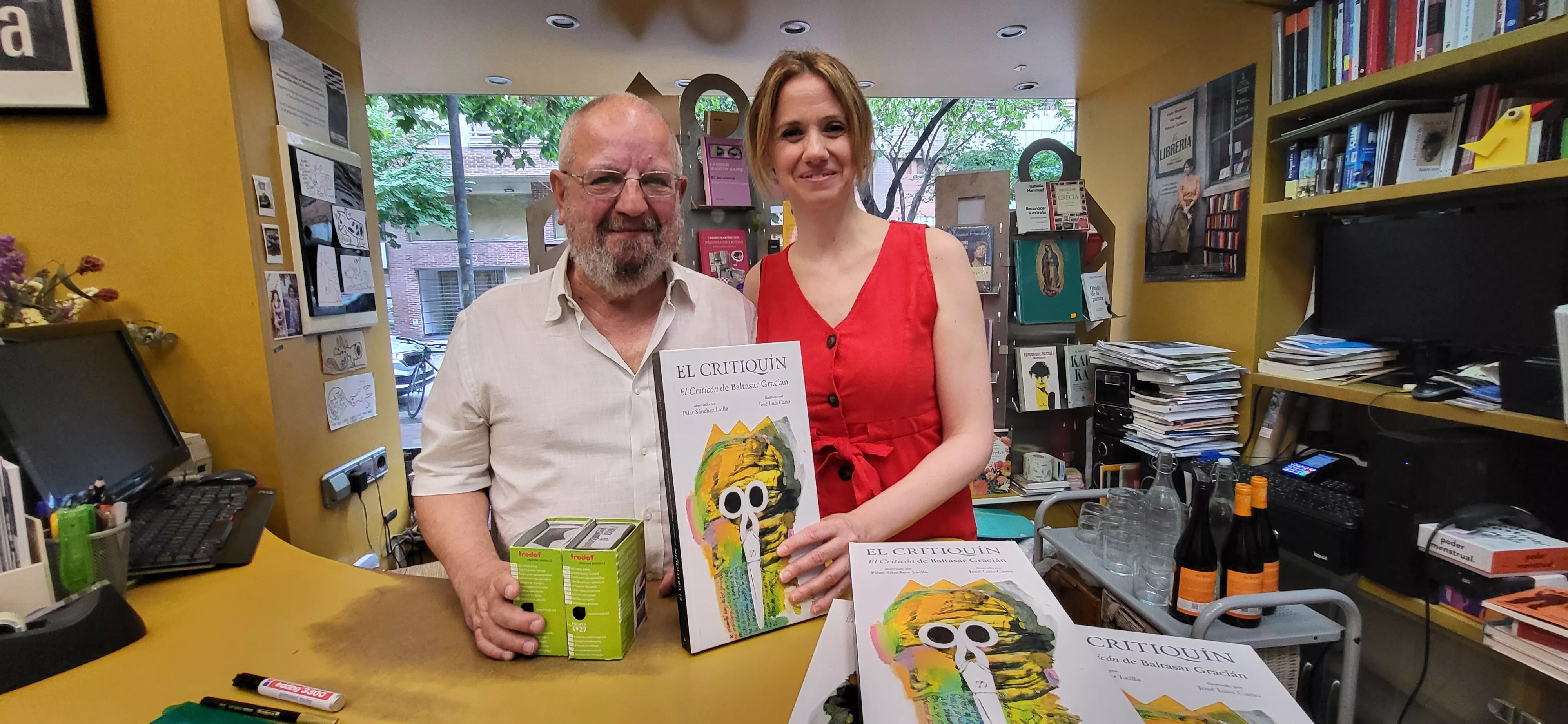 José Luis Cano y Pilar Sánchez Laílla. Foto Mercedes Manterola
