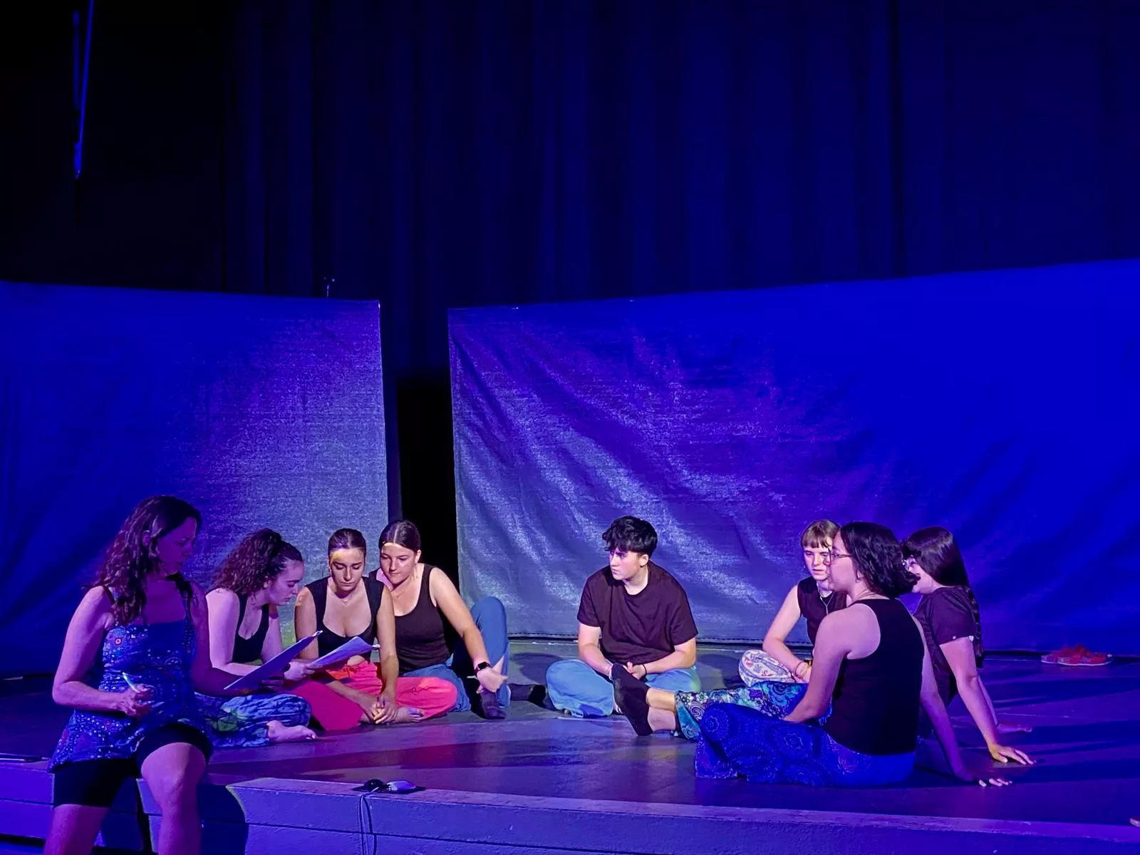 Uno de los ensayos de "Invisible".